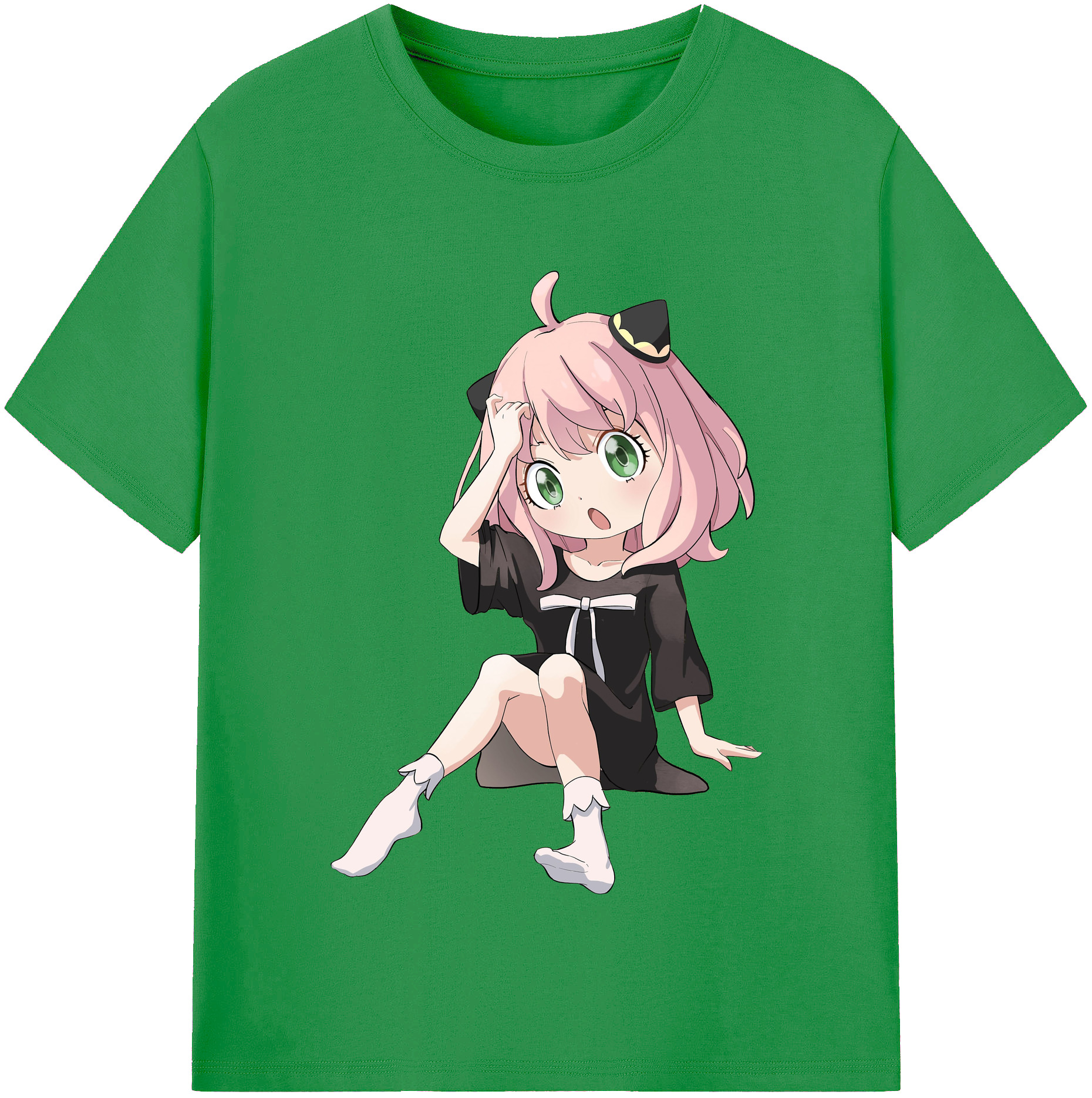 （画像用） SPY×FAMILY间谍家家酒 レディースカジュアルプリントTシャツ（綿100％）