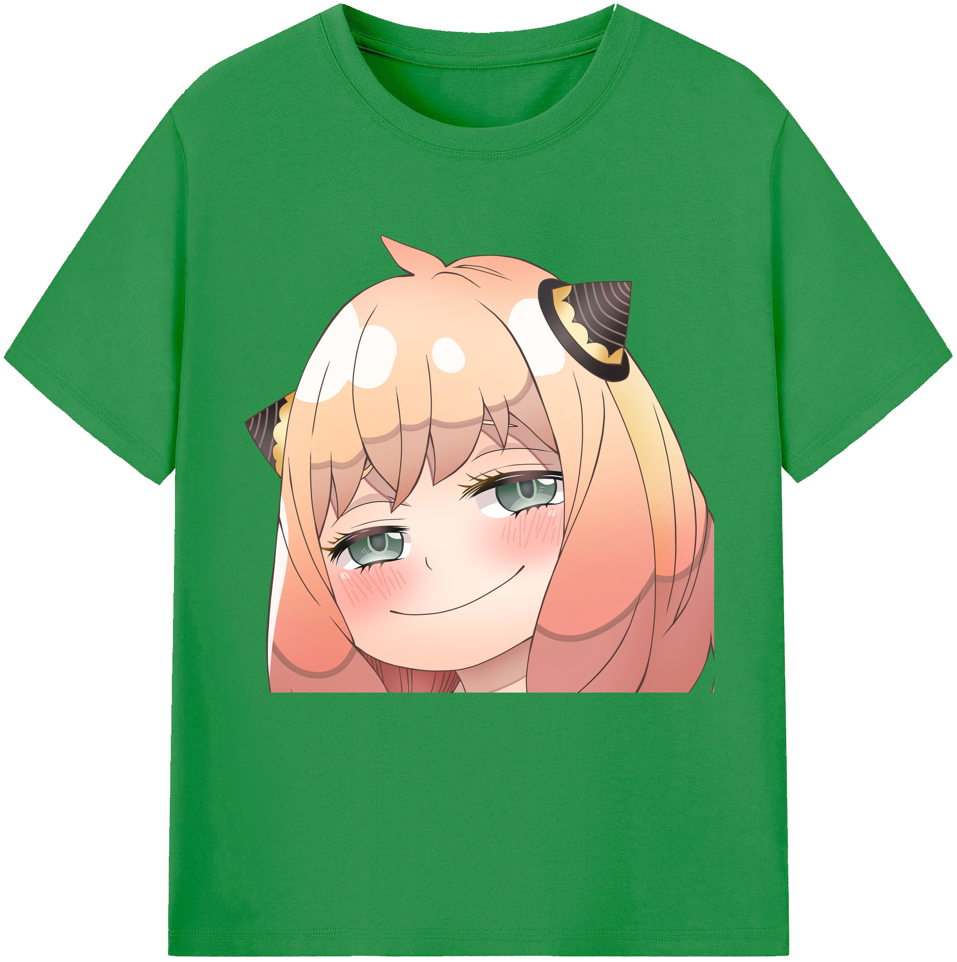 （画像用） SPY×FAMILY间谍家家酒 レディースカジュアルプリントTシャツ（綿100％）