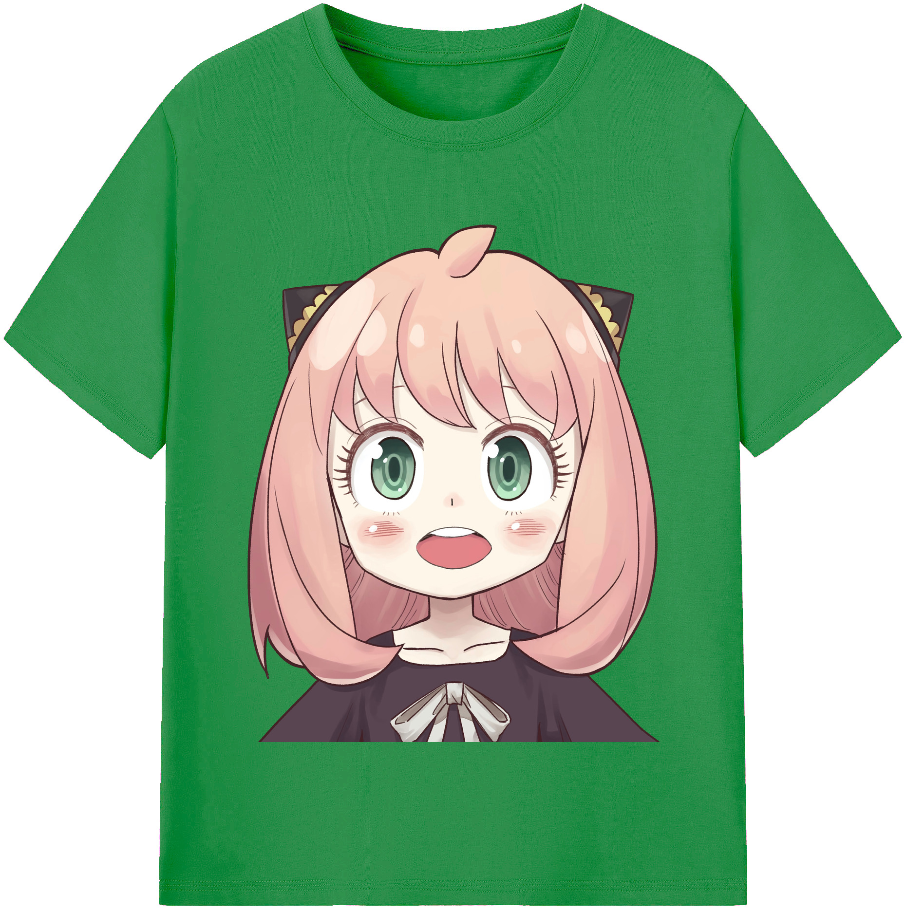 （画像用） SPY×FAMILY间谍家家酒 レディースカジュアルプリントTシャツ（綿100％）