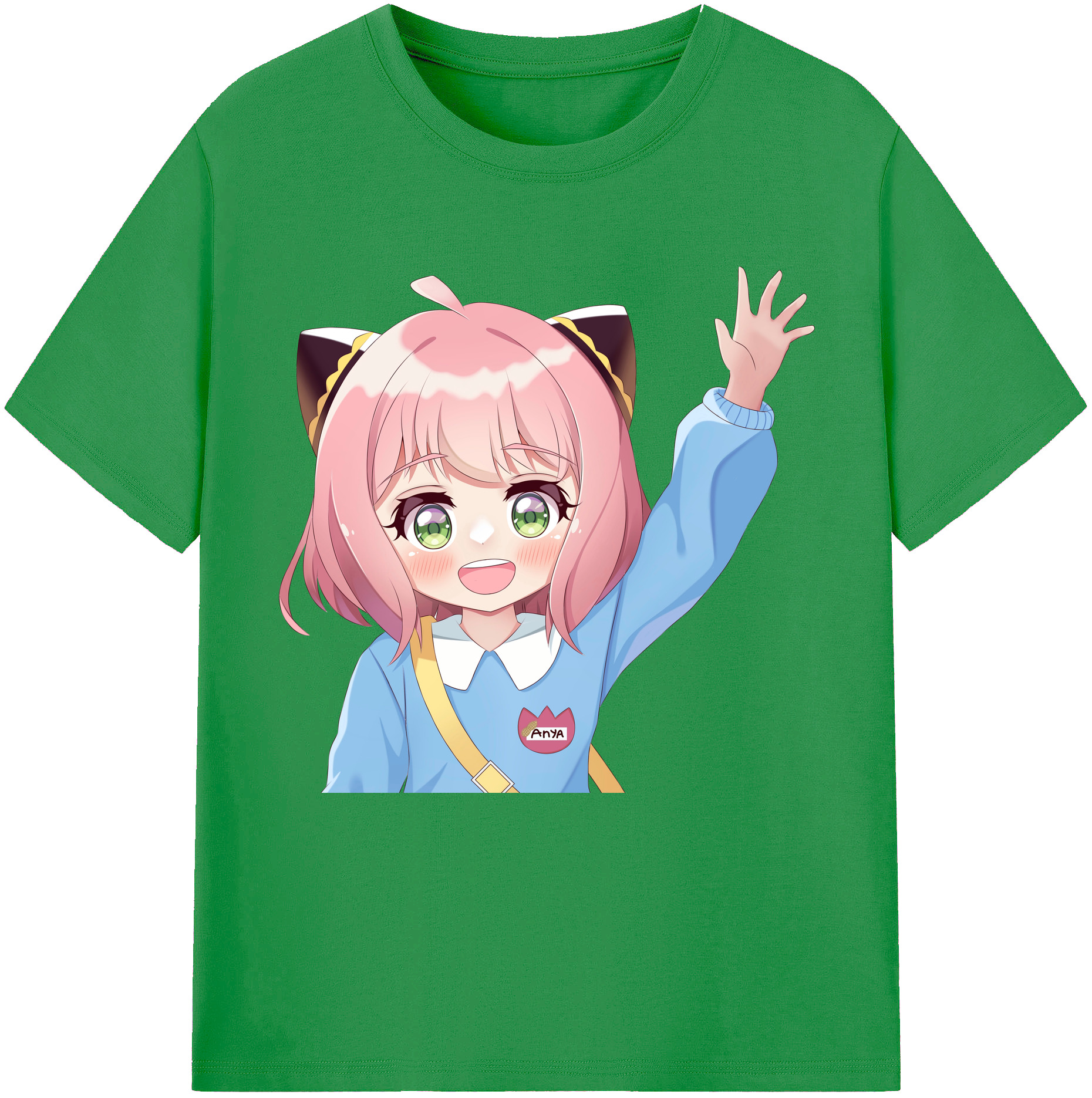 （画像用） SPY×FAMILY间谍家家酒 レディースカジュアルプリントTシャツ（綿100％）
