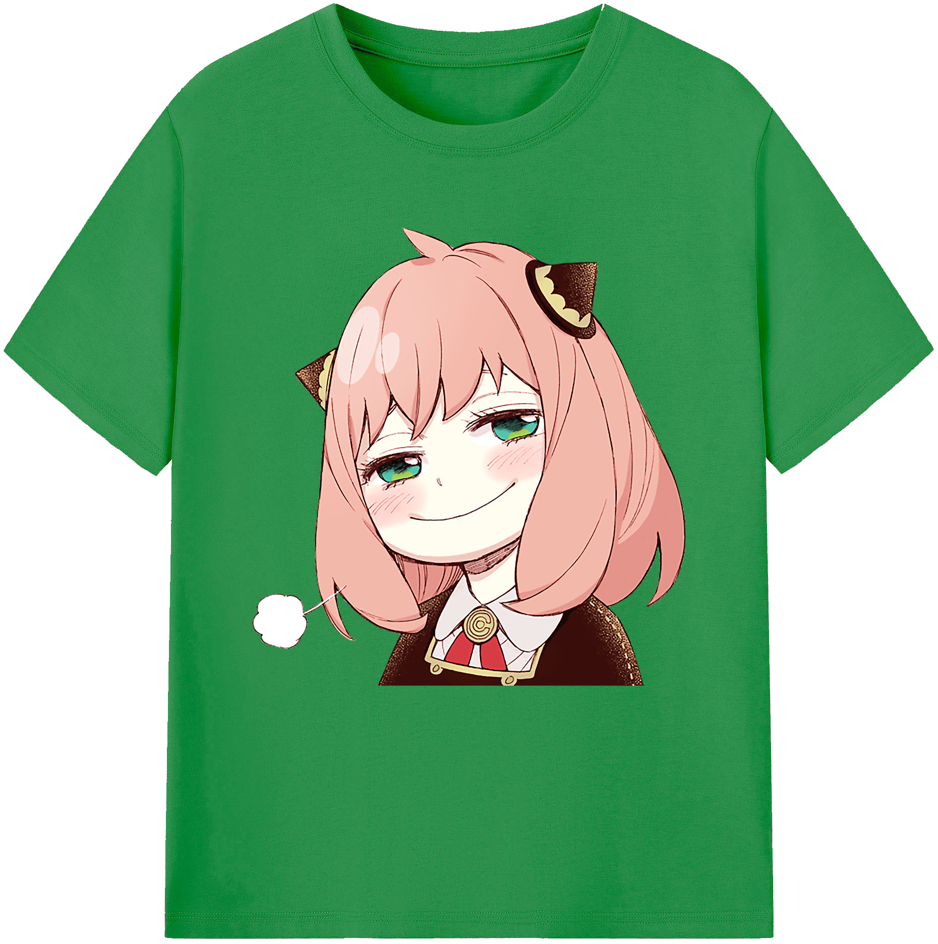 （画像用） SPY×FAMILY间谍家家酒 レディースカジュアルプリントTシャツ（綿100％）