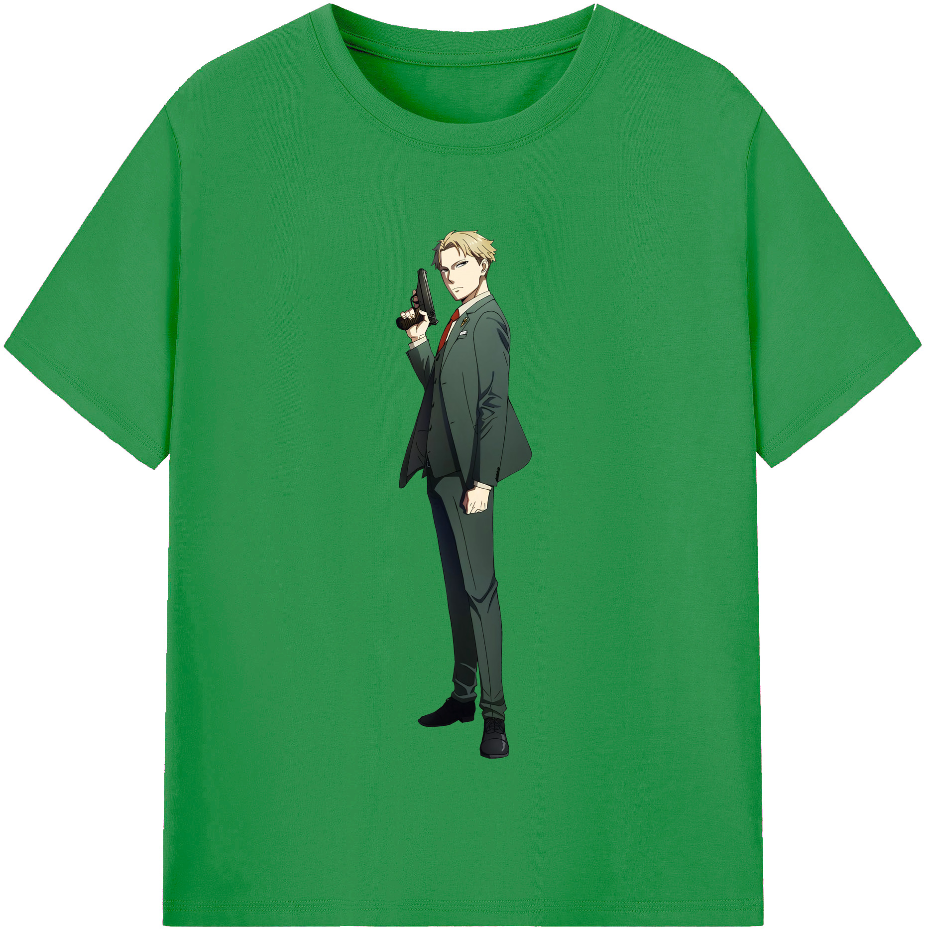 （画像用） SPY×FAMILY间谍家家酒 レディースカジュアルプリントTシャツ（綿100％）