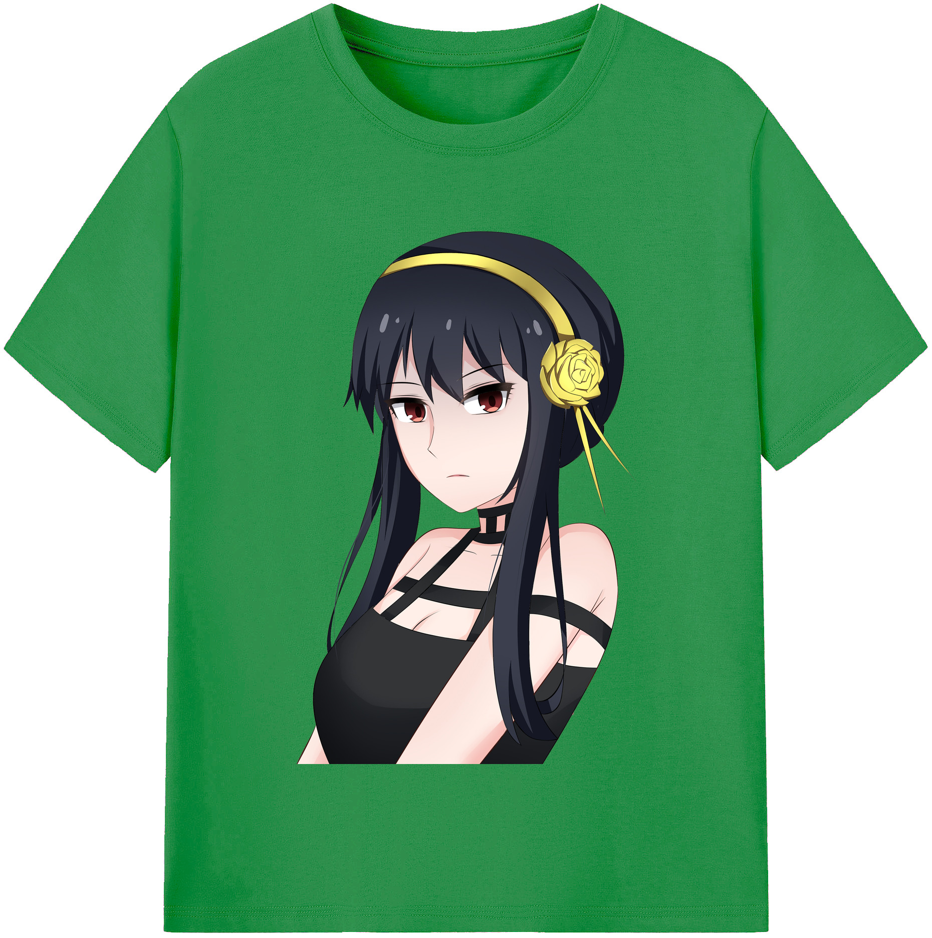 （画像用） SPY×FAMILY间谍家家酒 レディースカジュアルプリントTシャツ（綿100％）
