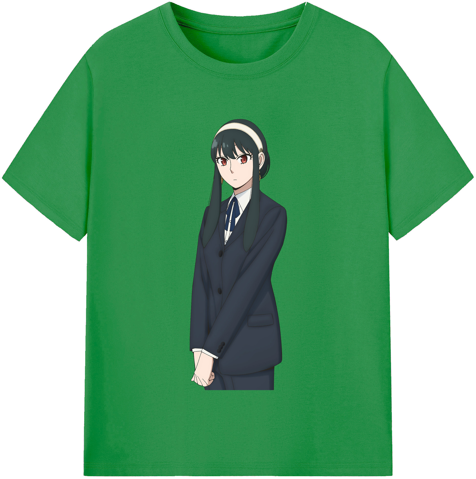 （画像用） SPY×FAMILY间谍家家酒 レディースカジュアルプリントTシャツ（綿100％）