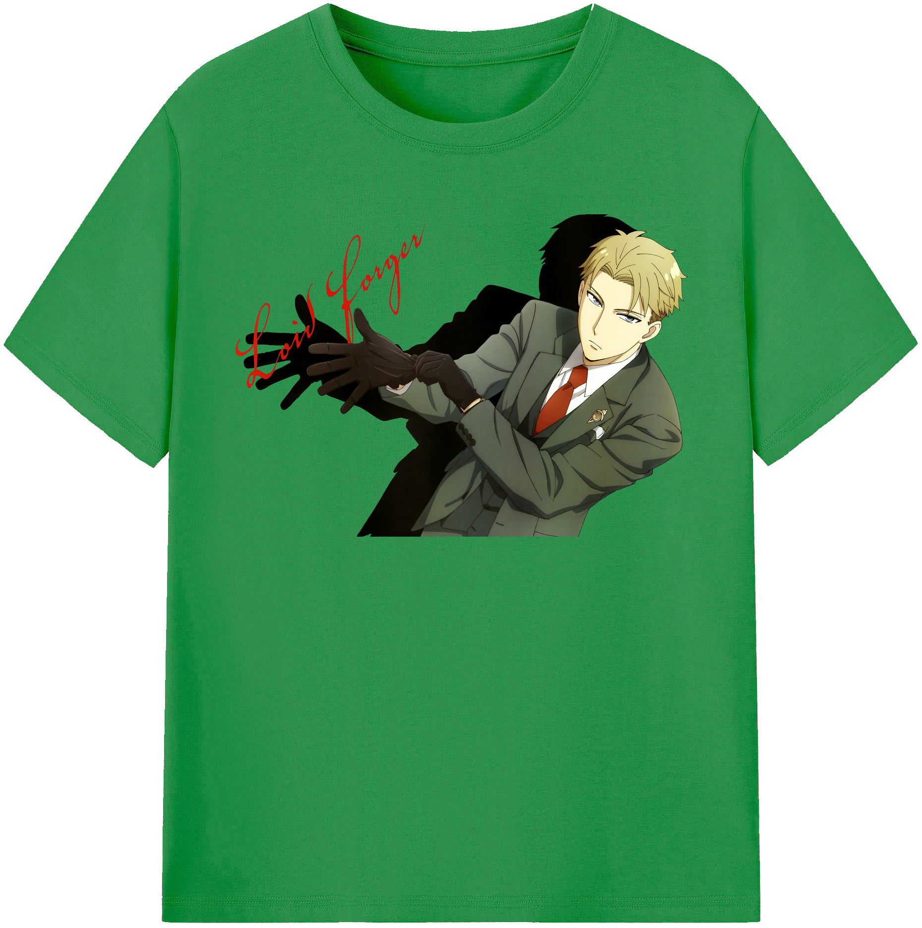 （画像用） SPY×FAMILY间谍家家酒 レディースカジュアルプリントTシャツ（綿100％）