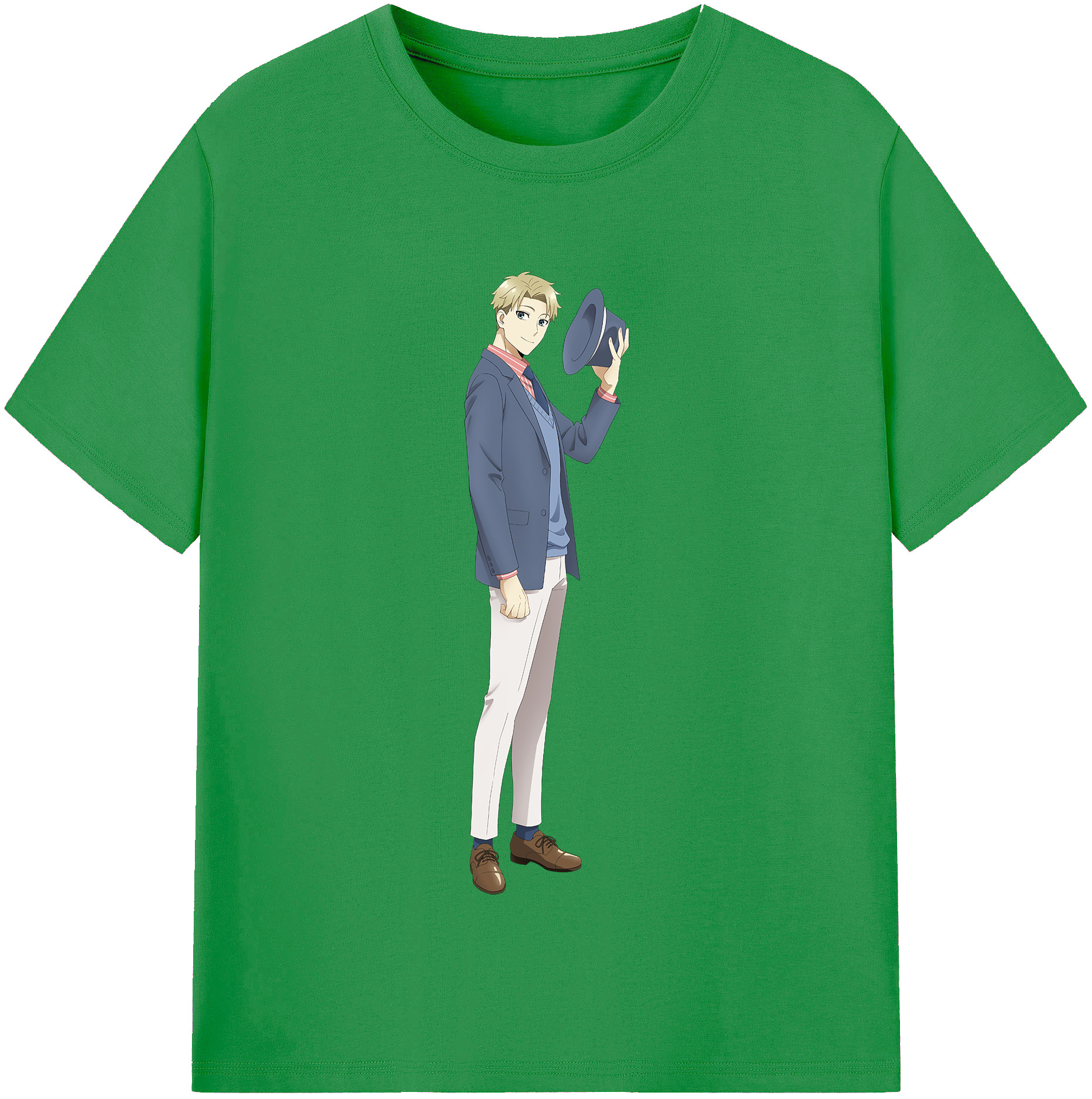 （画像用） SPY×FAMILY间谍家家酒 レディースカジュアルプリントTシャツ（綿100％）