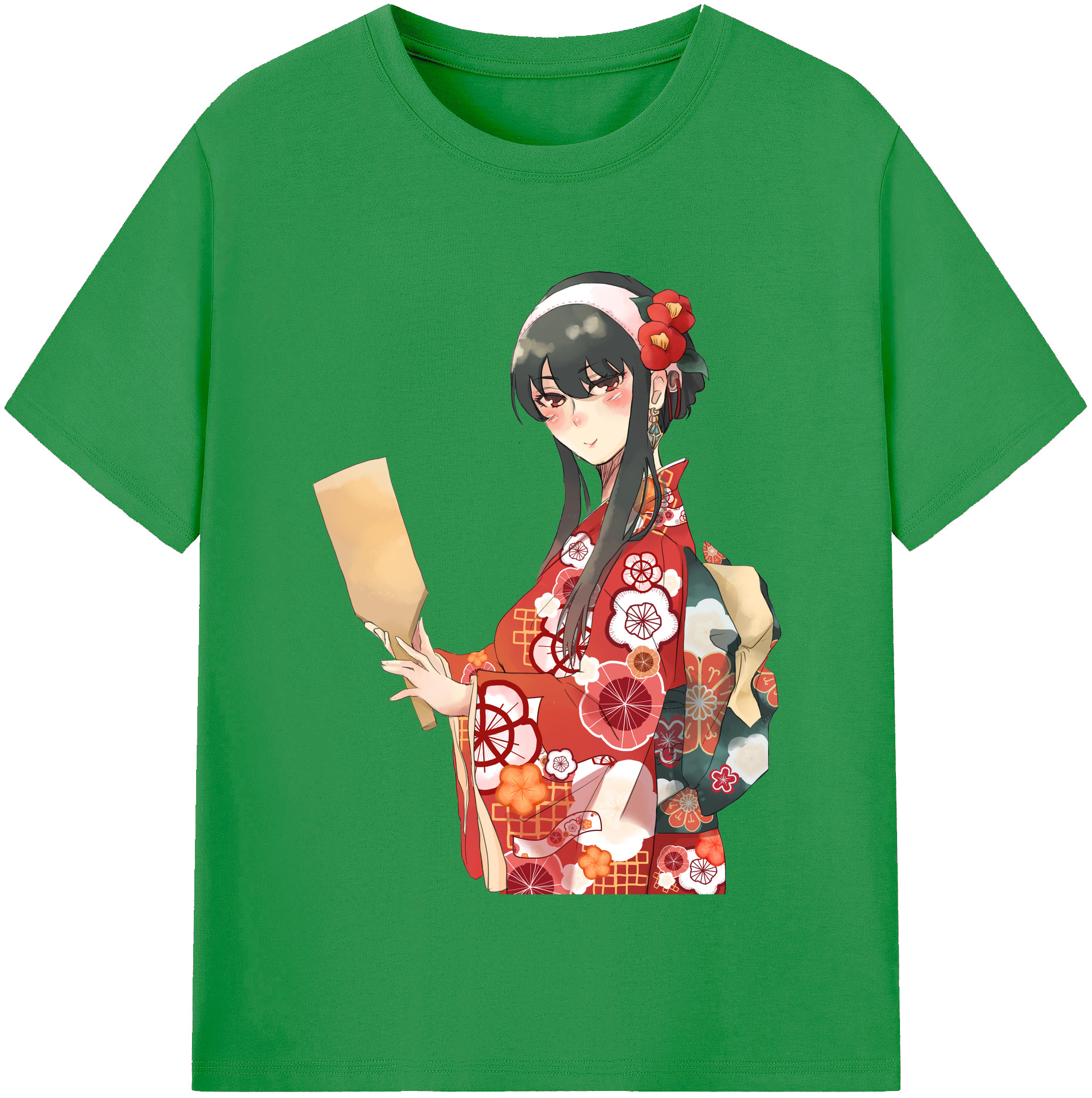 （画像用） SPY×FAMILY间谍家家酒 レディースカジュアルプリントTシャツ（綿100％）
