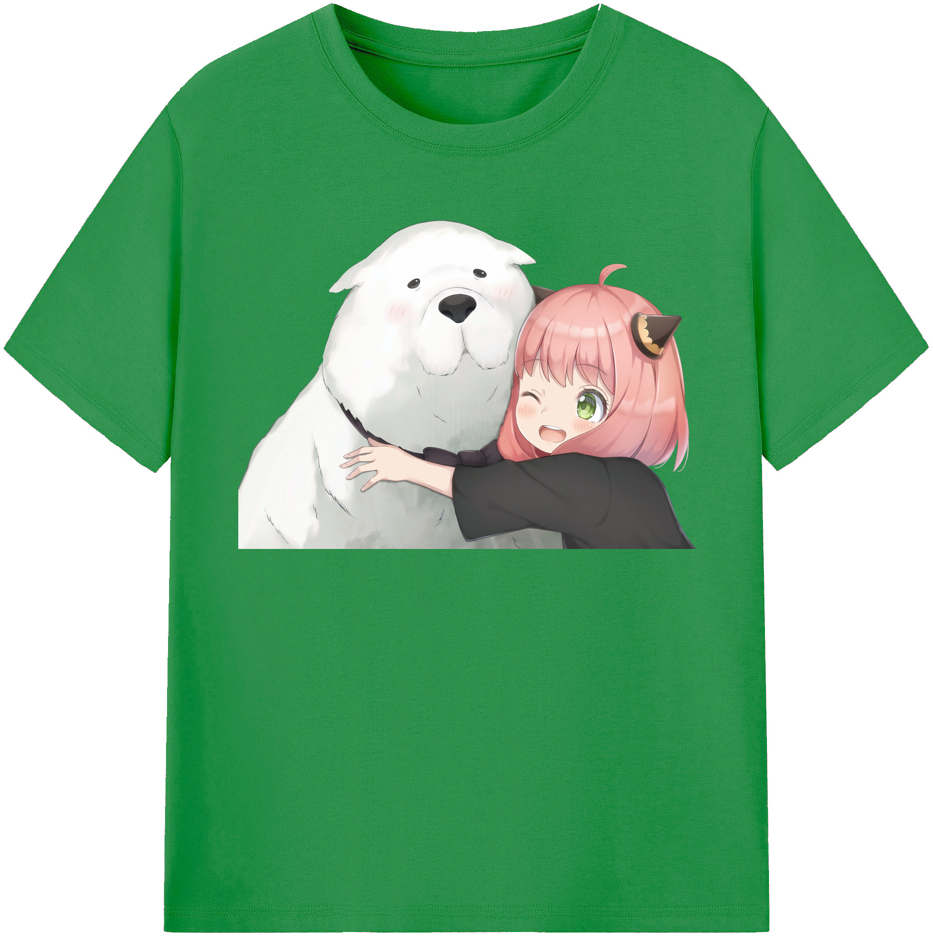 （画像用） SPY×FAMILY间谍家家酒 レディースカジュアルプリントTシャツ（綿100％）