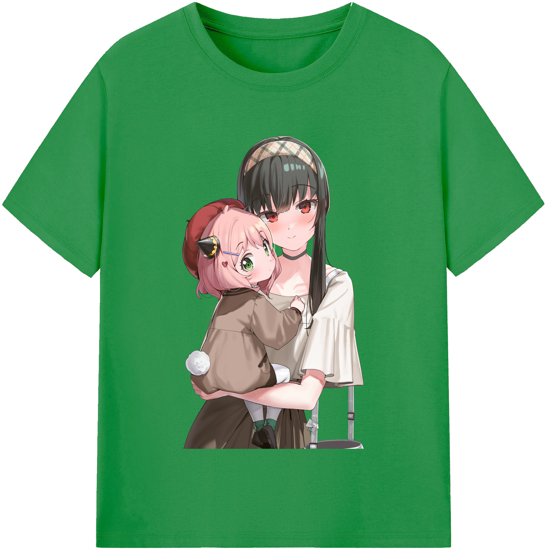 （画像用） SPY×FAMILY间谍家家酒 レディースカジュアルプリントTシャツ（綿100％）