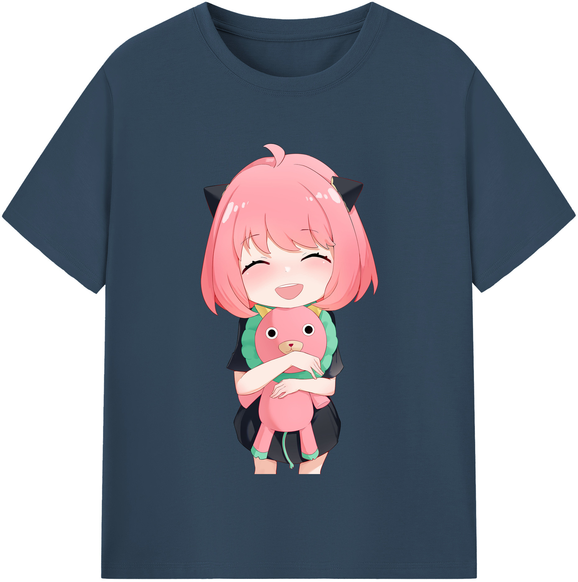 （画像用） SPY×FAMILY间谍家家酒 レディースカジュアルプリントTシャツ（綿100％）