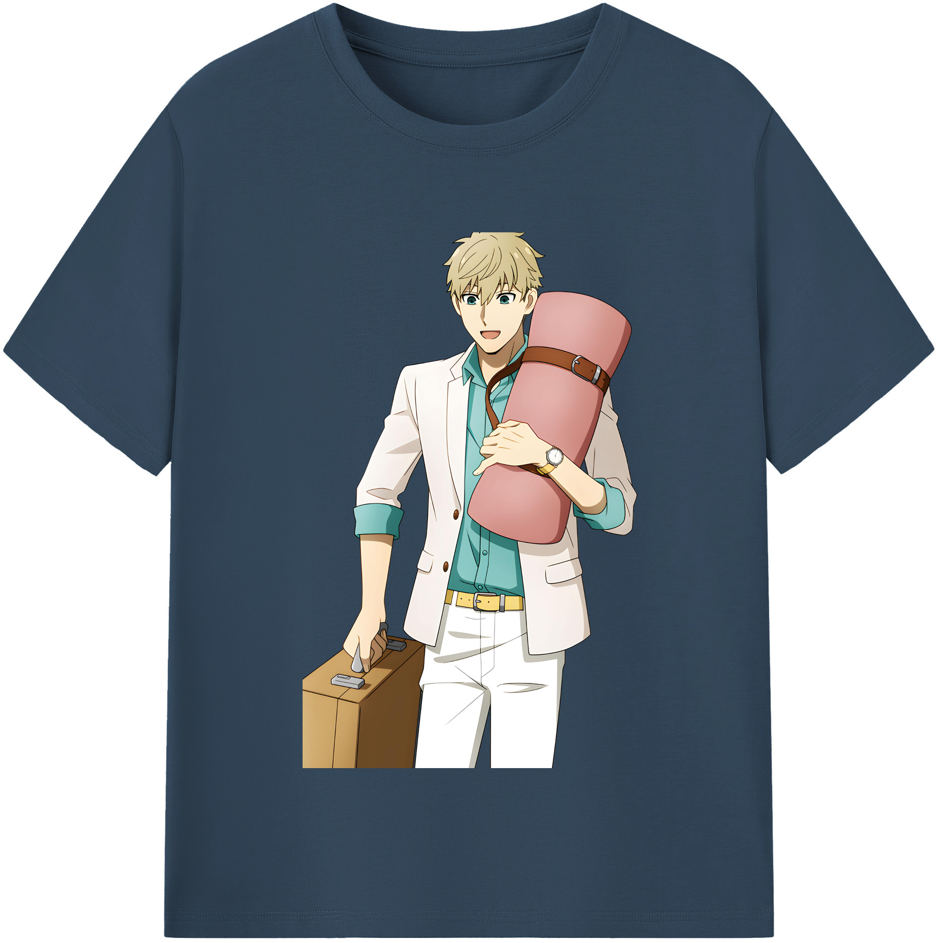 （画像用） SPY×FAMILY间谍家家酒 レディースカジュアルプリントTシャツ（綿100％）