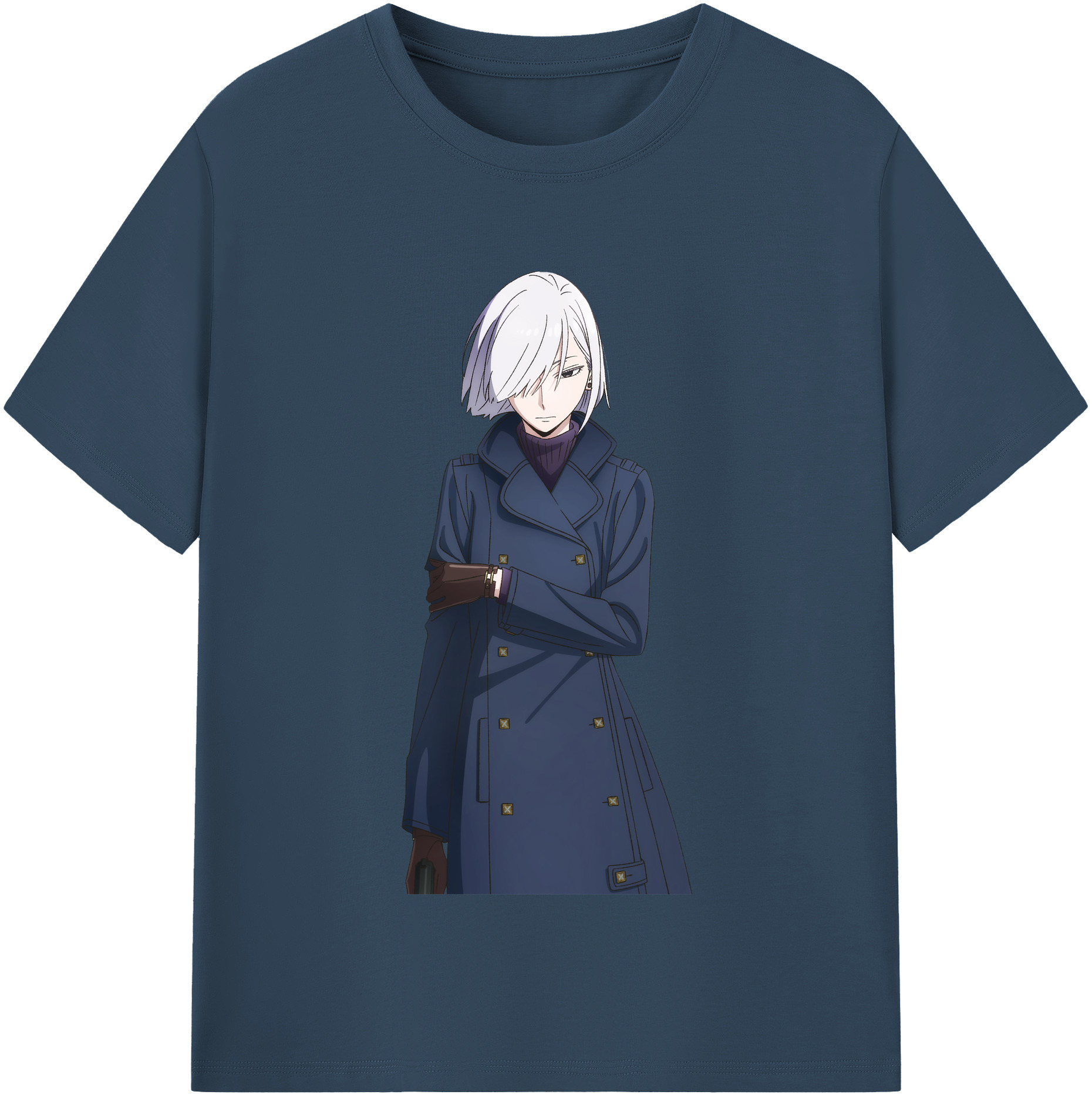 （画像用） SPY×FAMILY间谍家家酒 レディースカジュアルプリントTシャツ（綿100％）