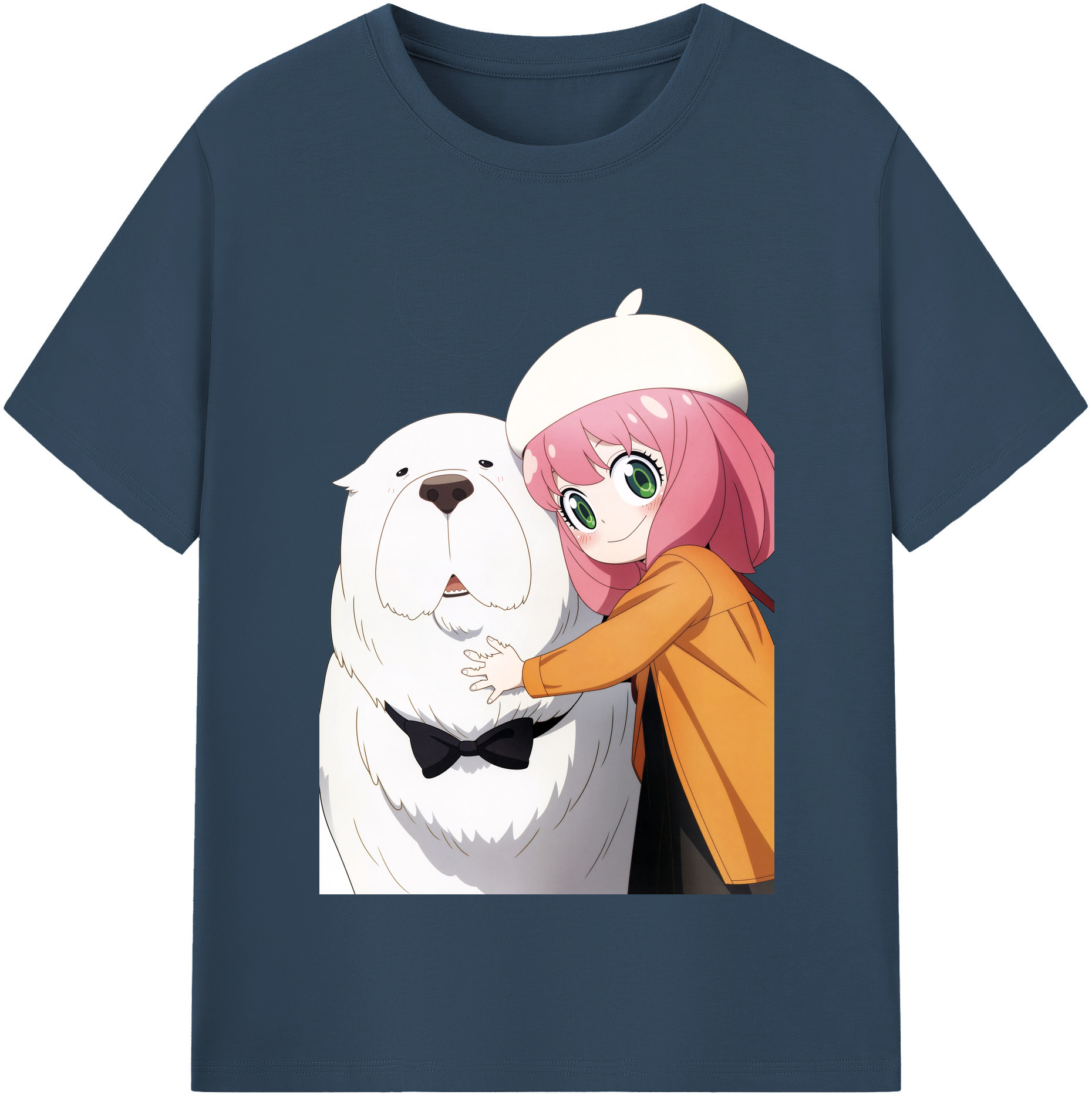 （画像用） SPY×FAMILY间谍家家酒 レディースカジュアルプリントTシャツ（綿100％）