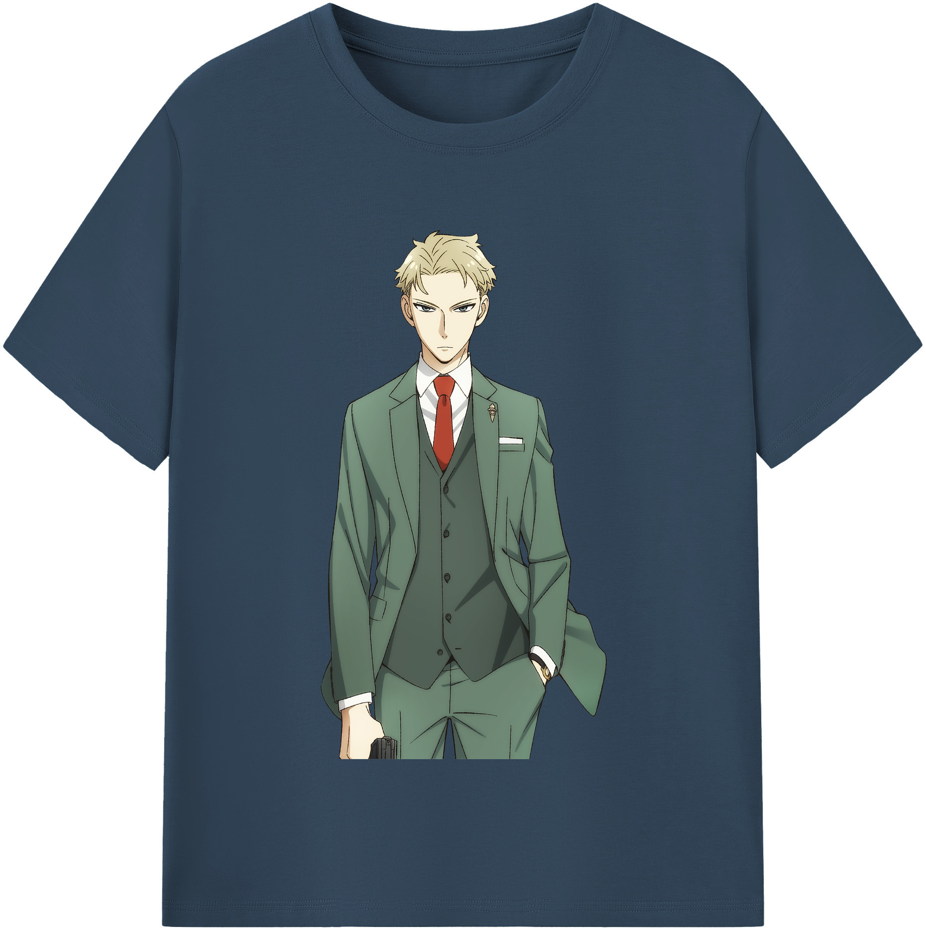 （画像用） SPY×FAMILY间谍家家酒 レディースカジュアルプリントTシャツ（綿100％）