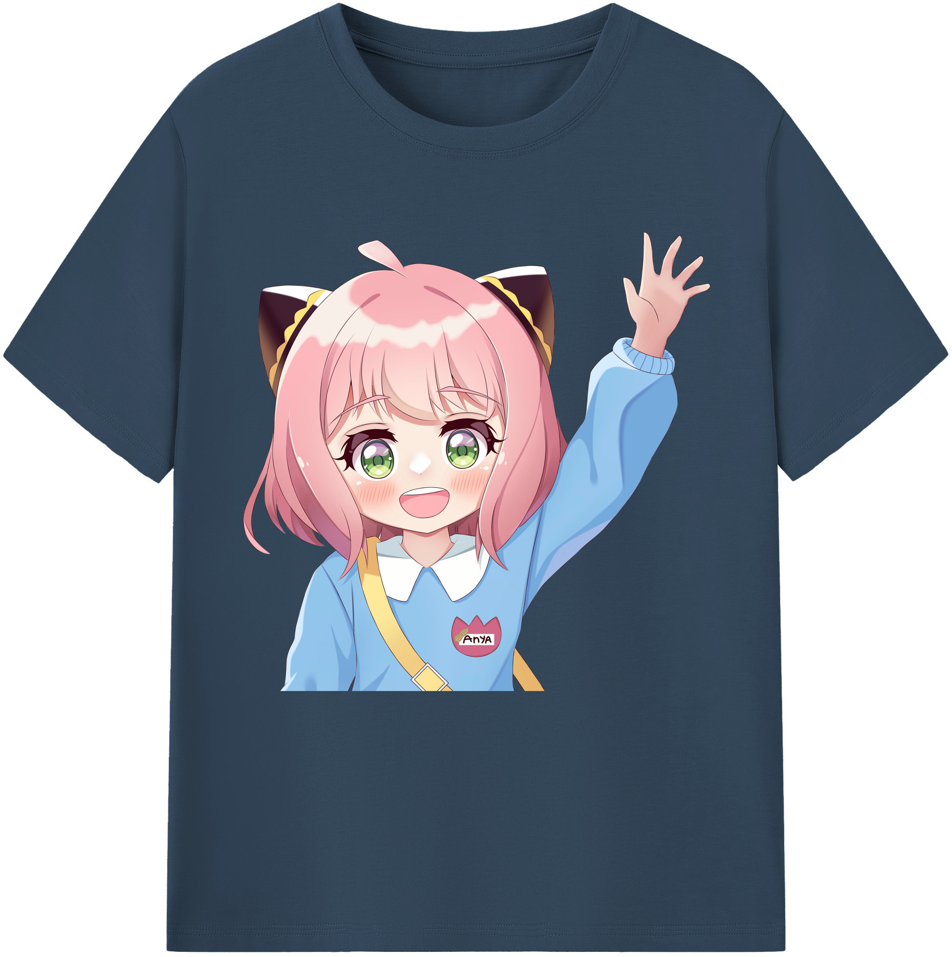 （画像用） SPY×FAMILY间谍家家酒 レディースカジュアルプリントTシャツ（綿100％）
