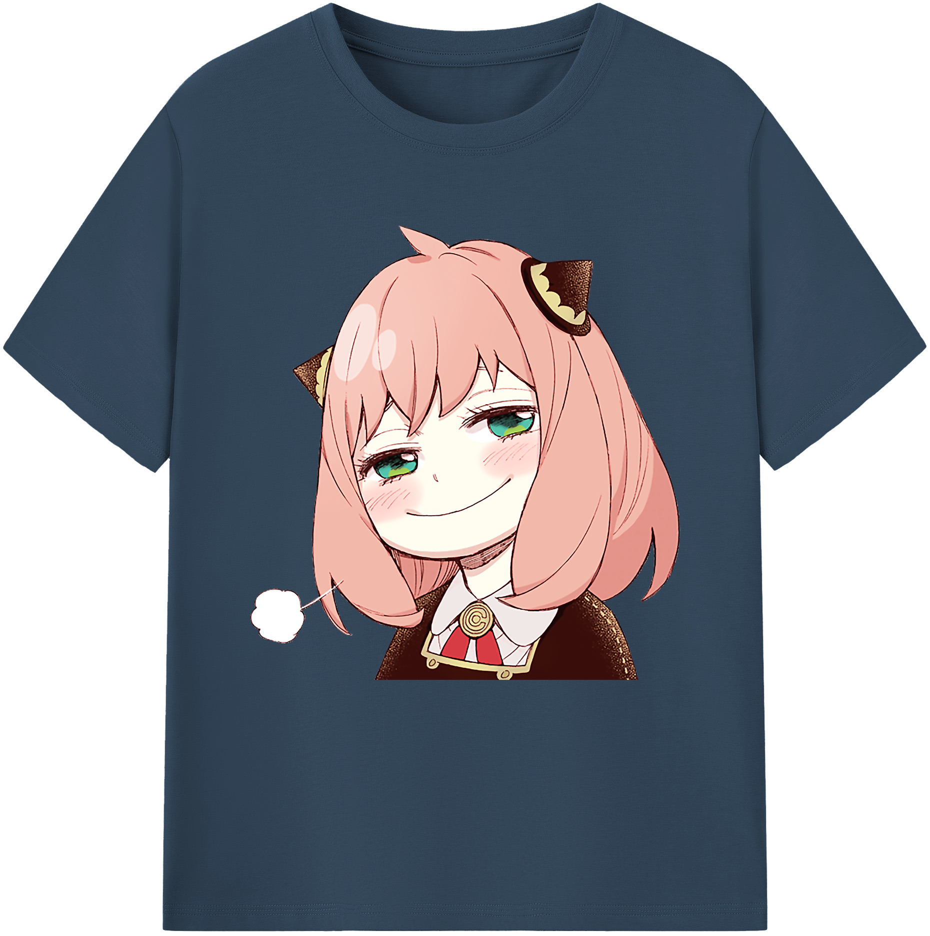 （画像用） SPY×FAMILY间谍家家酒 レディースカジュアルプリントTシャツ（綿100％）