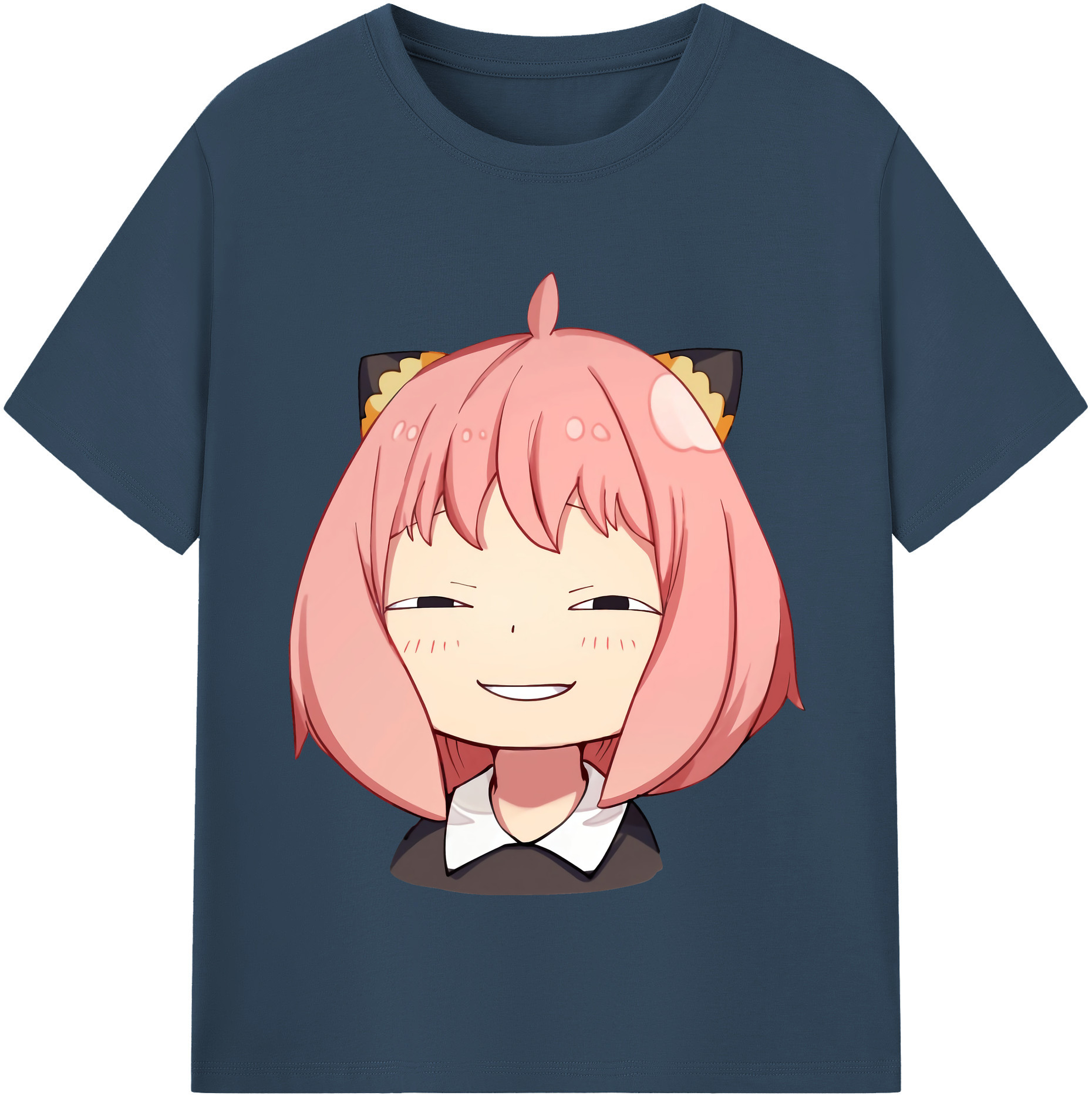 （画像用） SPY×FAMILY间谍家家酒 レディースカジュアルプリントTシャツ（綿100％）