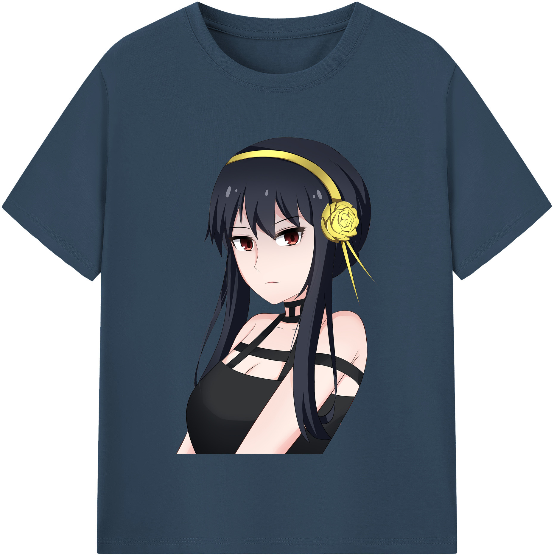 （画像用） SPY×FAMILY间谍家家酒 レディースカジュアルプリントTシャツ（綿100％）