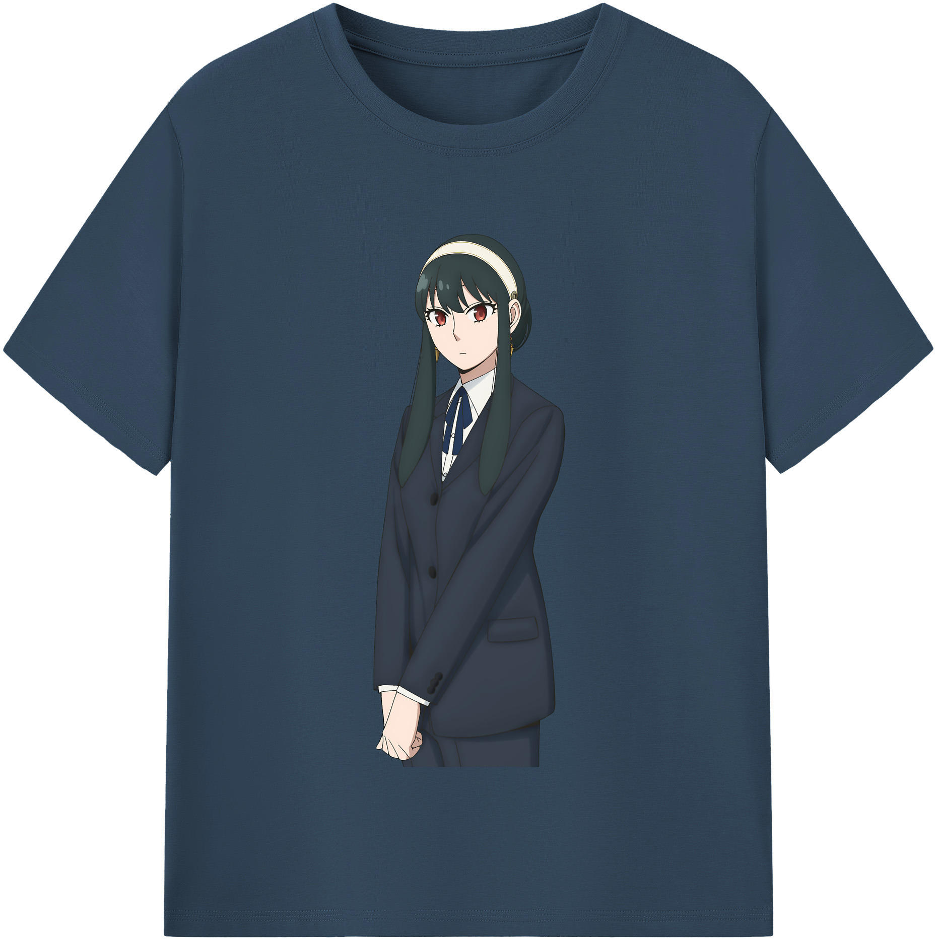 （画像用） SPY×FAMILY间谍家家酒 レディースカジュアルプリントTシャツ（綿100％）
