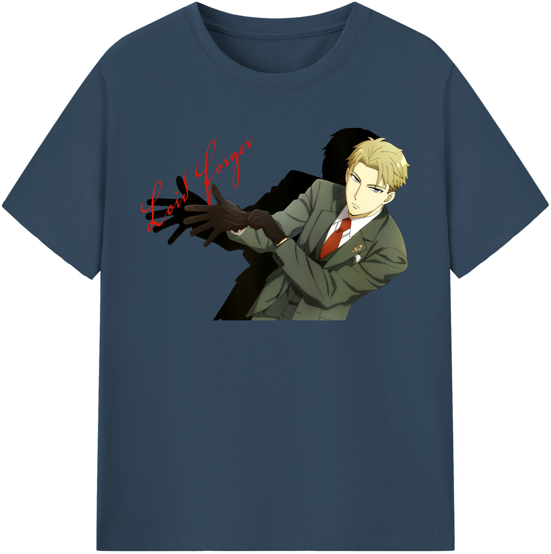 （画像用） SPY×FAMILY间谍家家酒 レディースカジュアルプリントTシャツ（綿100％）