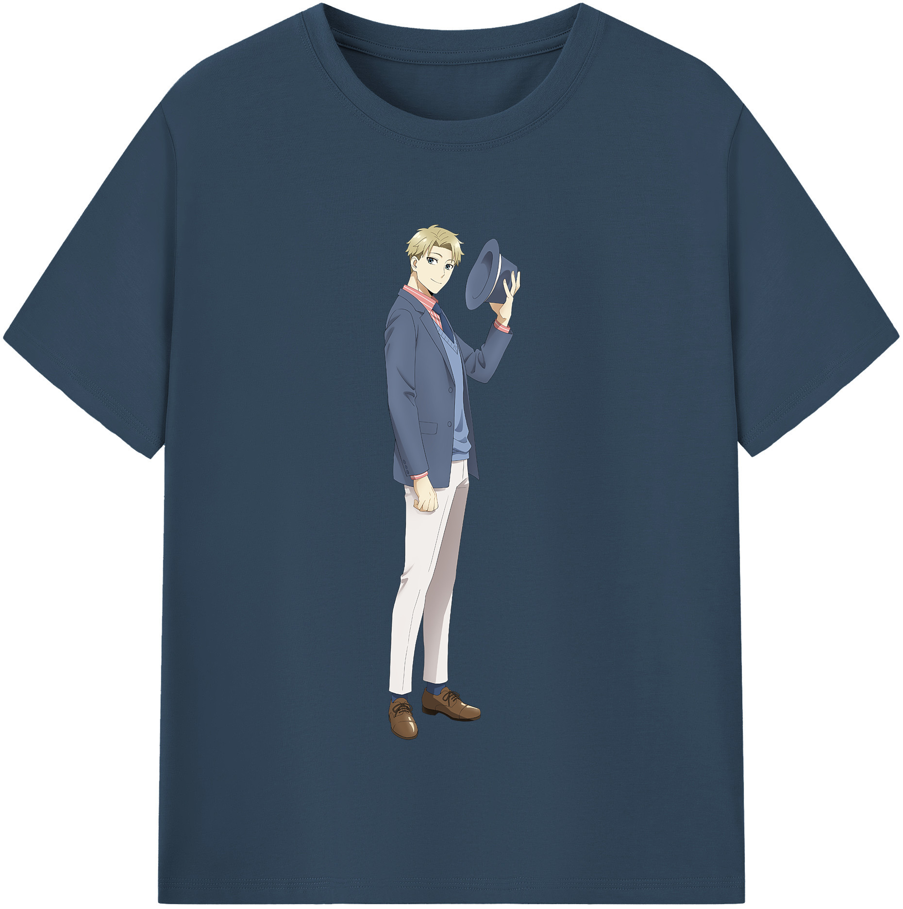 （画像用） SPY×FAMILY间谍家家酒 レディースカジュアルプリントTシャツ（綿100％）