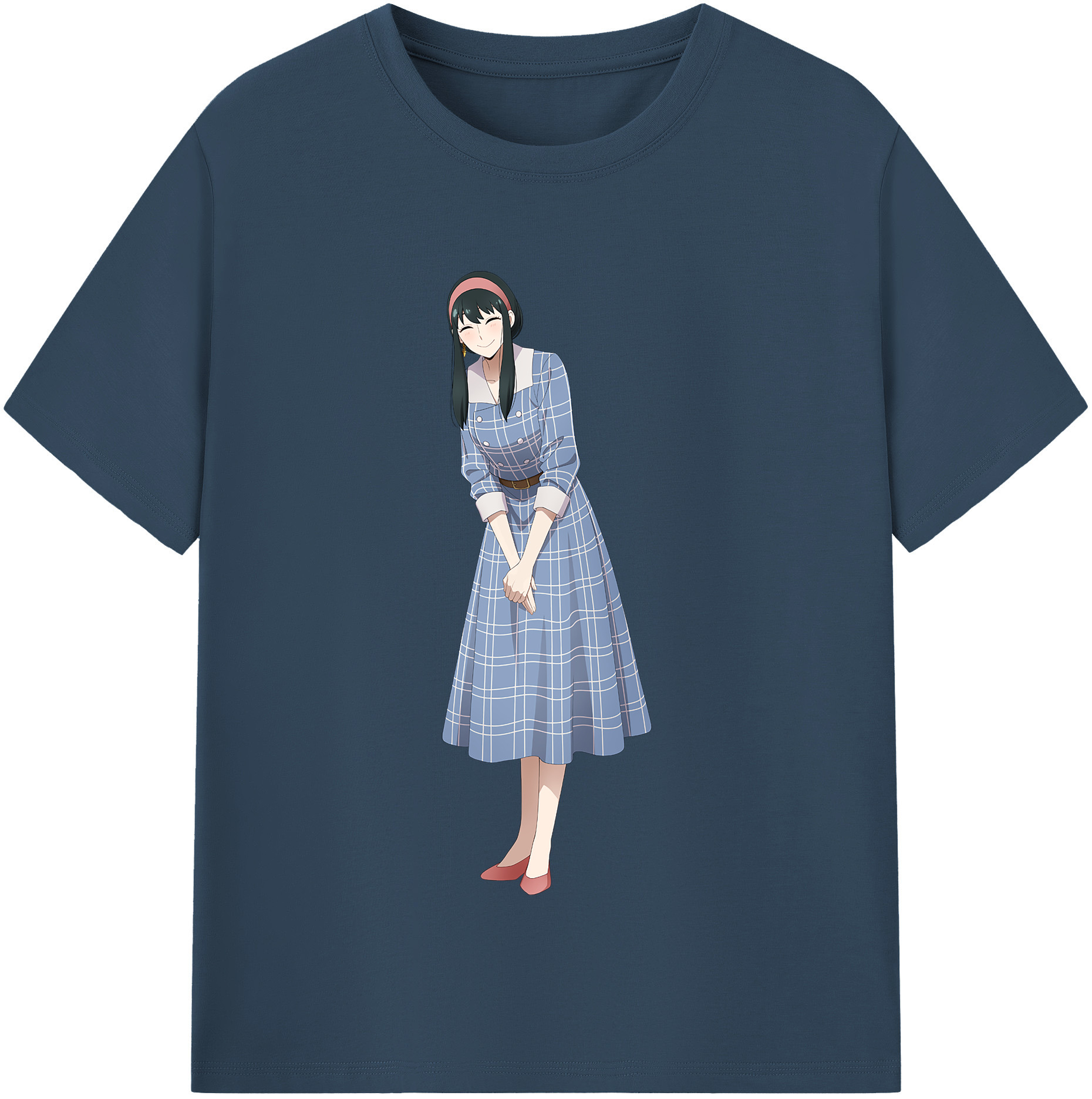 （画像用） SPY×FAMILY间谍家家酒 レディースカジュアルプリントTシャツ（綿100％）