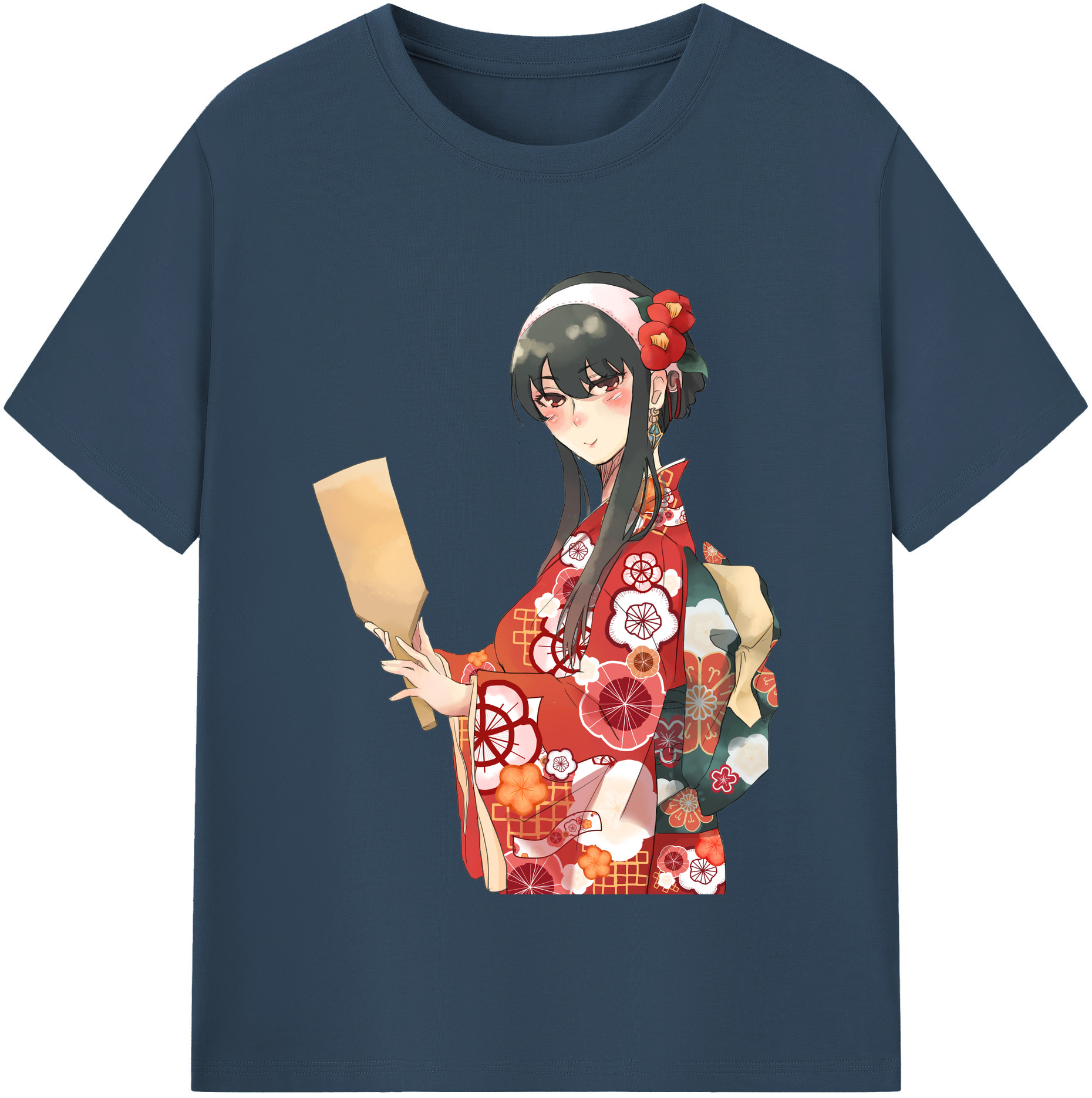 （画像用） SPY×FAMILY间谍家家酒 レディースカジュアルプリントTシャツ（綿100％）