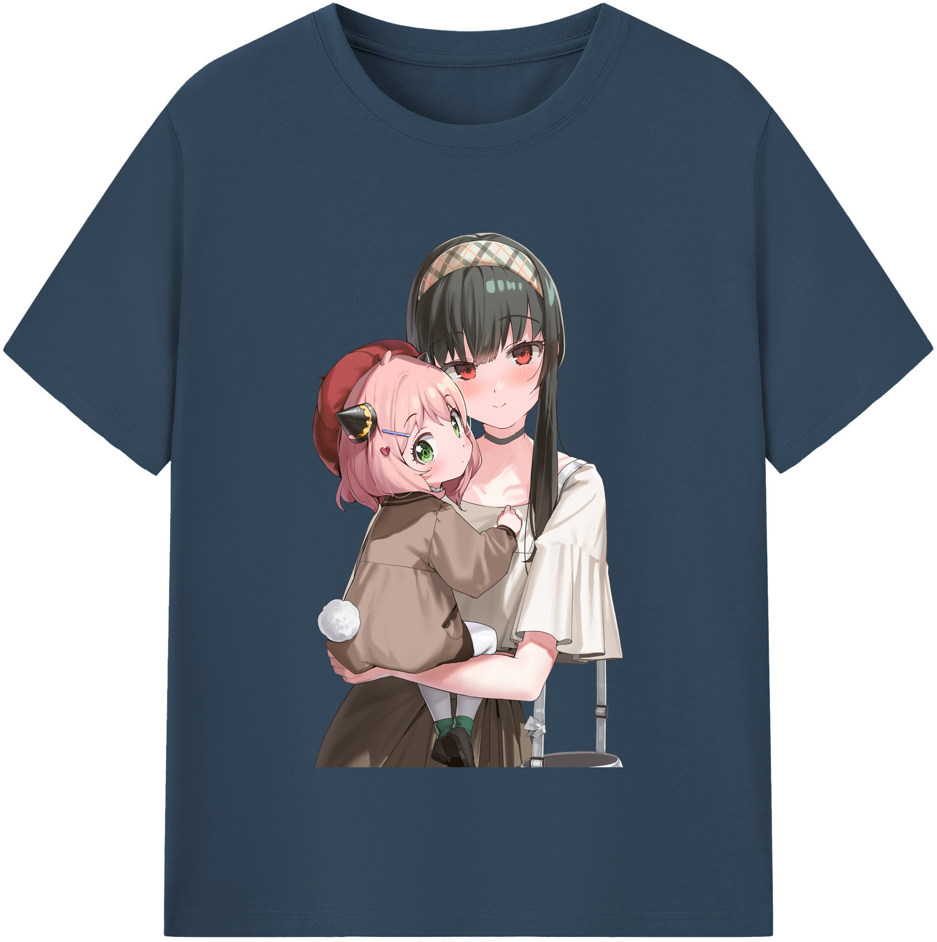 （画像用） SPY×FAMILY间谍家家酒 レディースカジュアルプリントTシャツ（綿100％）