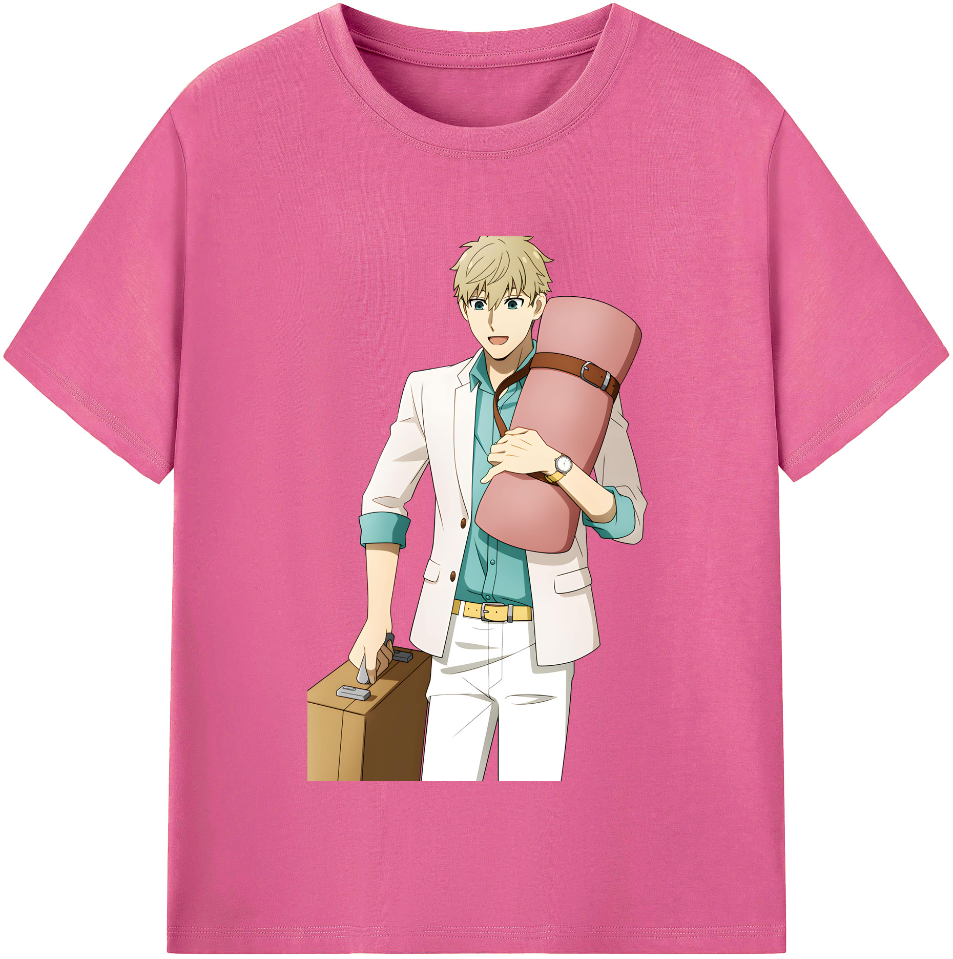 （画像用） SPY×FAMILY间谍家家酒 レディースカジュアルプリントTシャツ（綿100％）