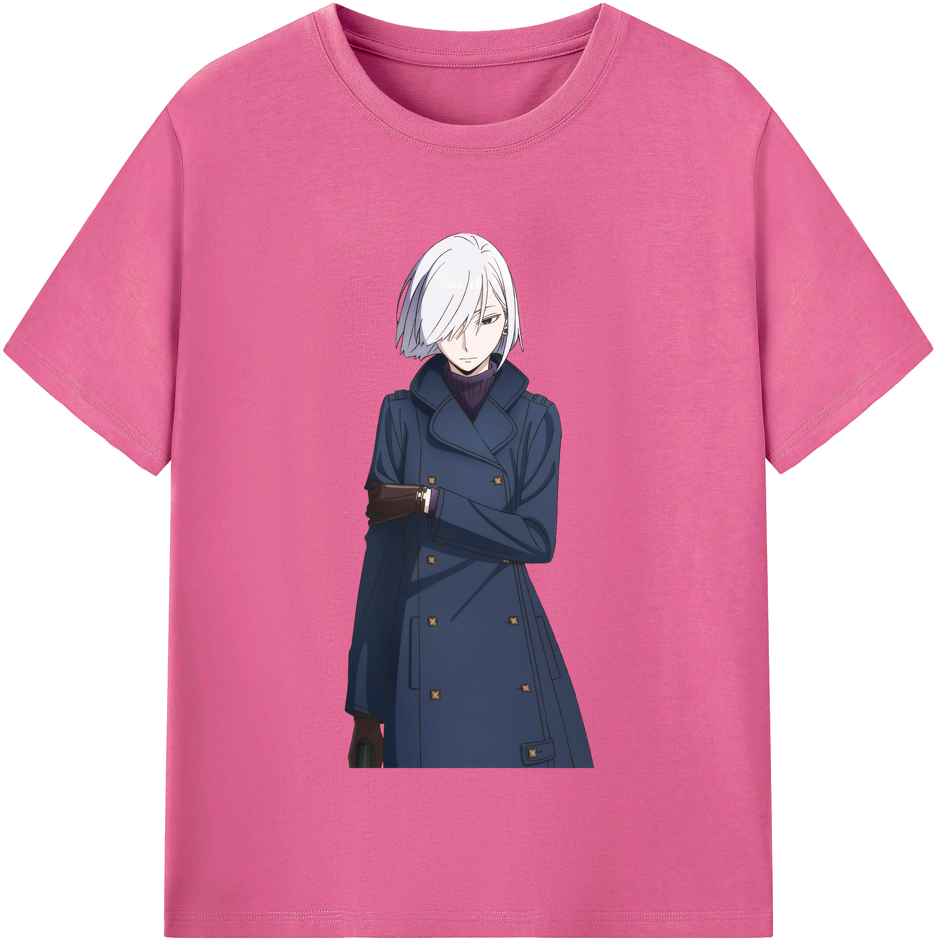 （画像用） SPY×FAMILY间谍家家酒 レディースカジュアルプリントTシャツ（綿100％）