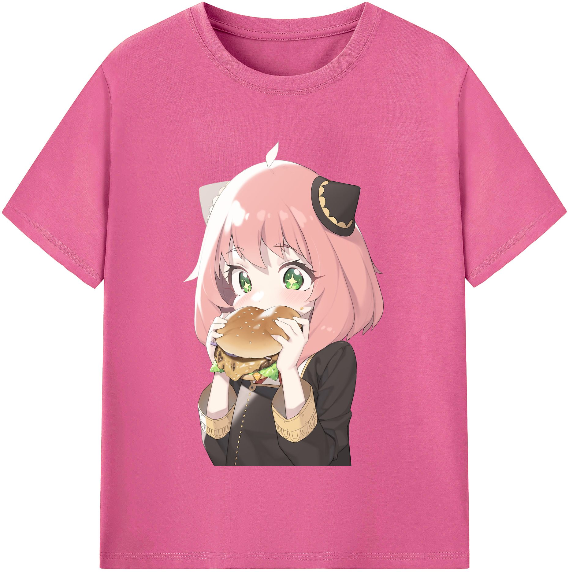 （画像用） SPY×FAMILY间谍家家酒 レディースカジュアルプリントTシャツ（綿100％）