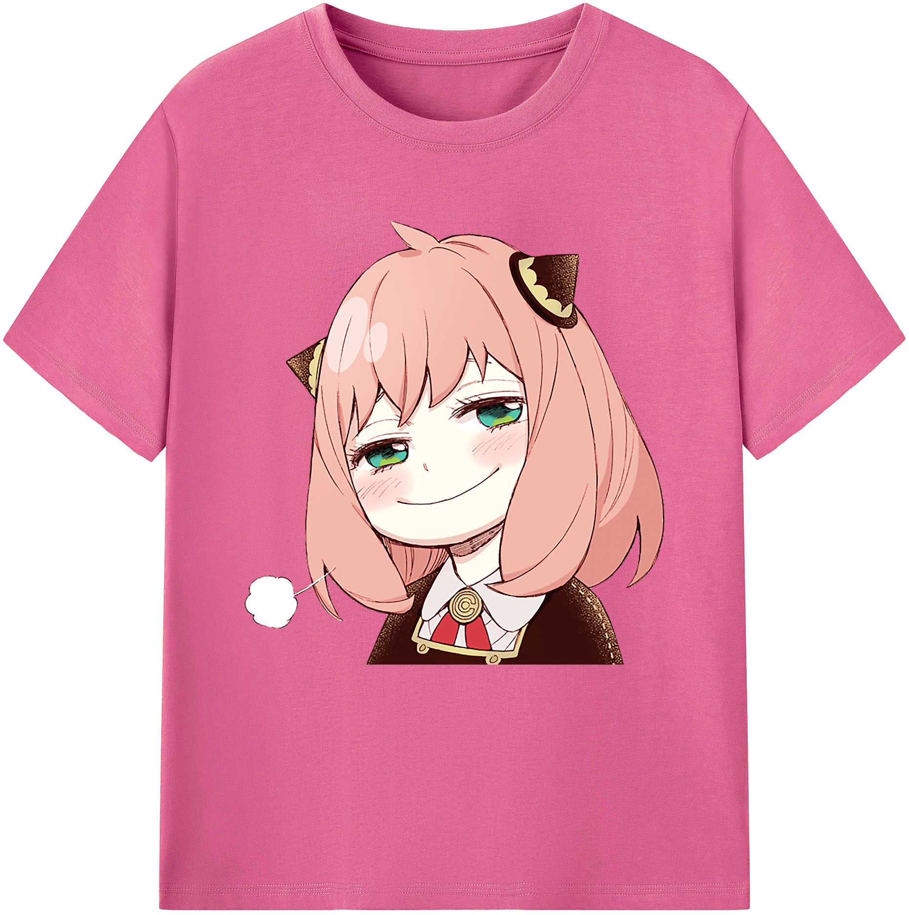 （画像用） SPY×FAMILY间谍家家酒 レディースカジュアルプリントTシャツ（綿100％）