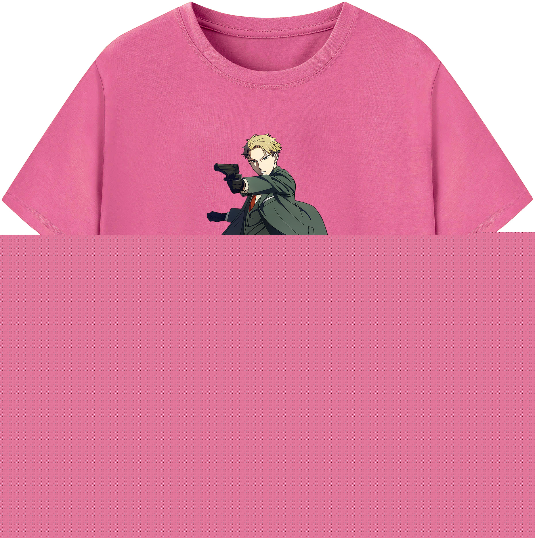 （画像用） SPY×FAMILY间谍家家酒 レディースカジュアルプリントTシャツ（綿100％）