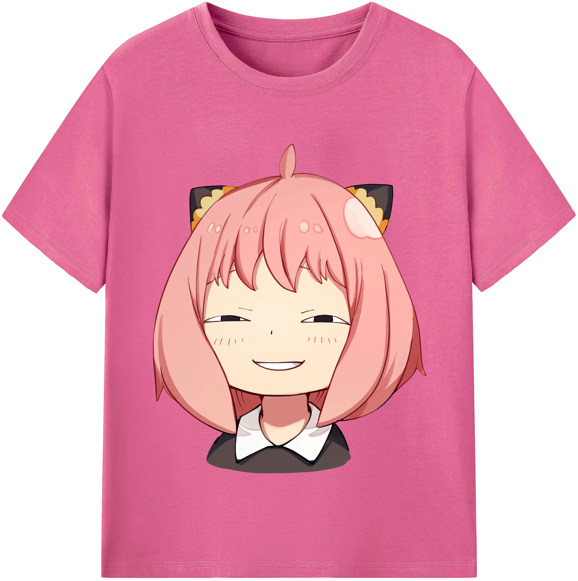 （画像用） SPY×FAMILY间谍家家酒 レディースカジュアルプリントTシャツ（綿100％）