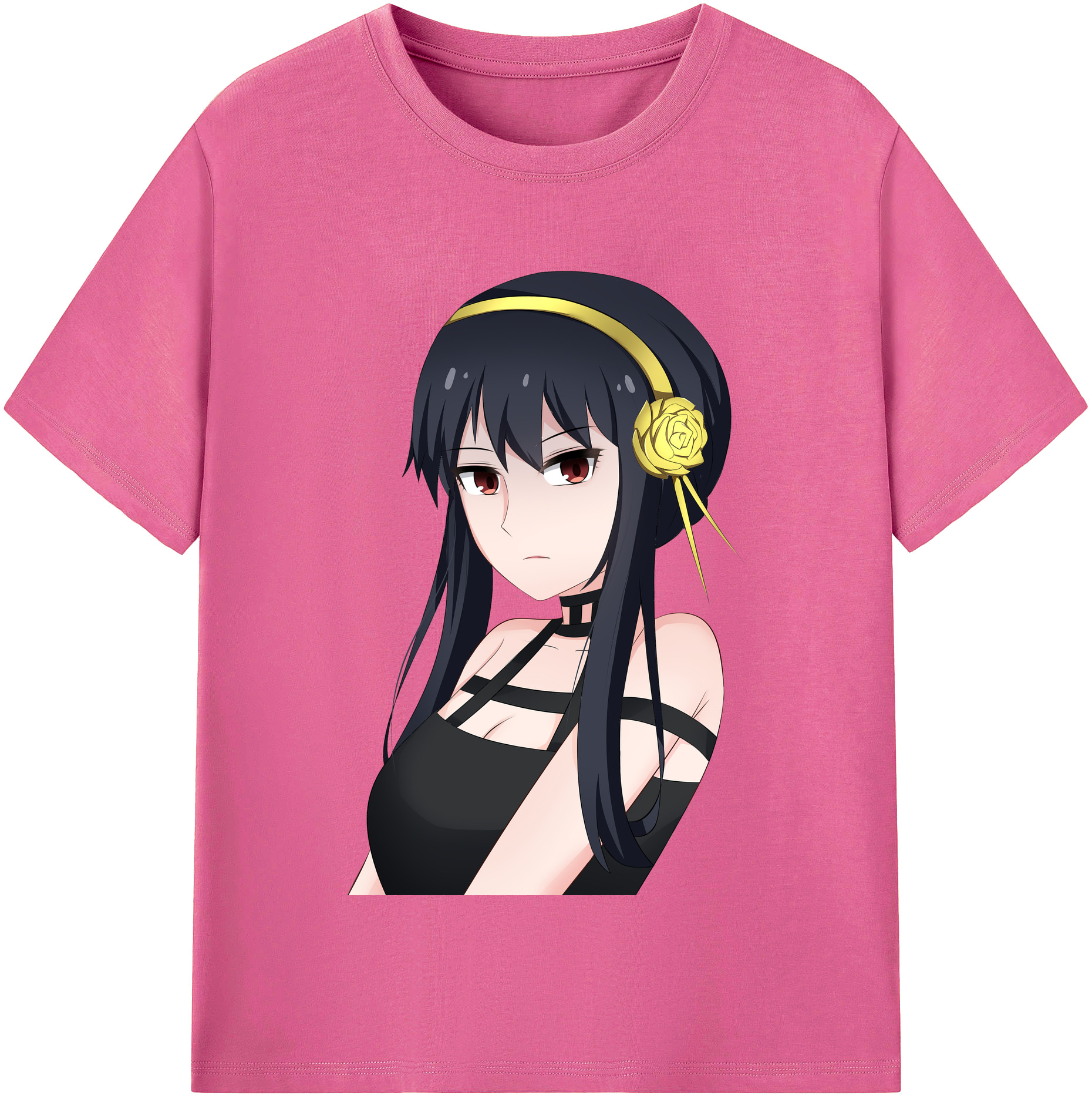 （画像用） SPY×FAMILY间谍家家酒 レディースカジュアルプリントTシャツ（綿100％）