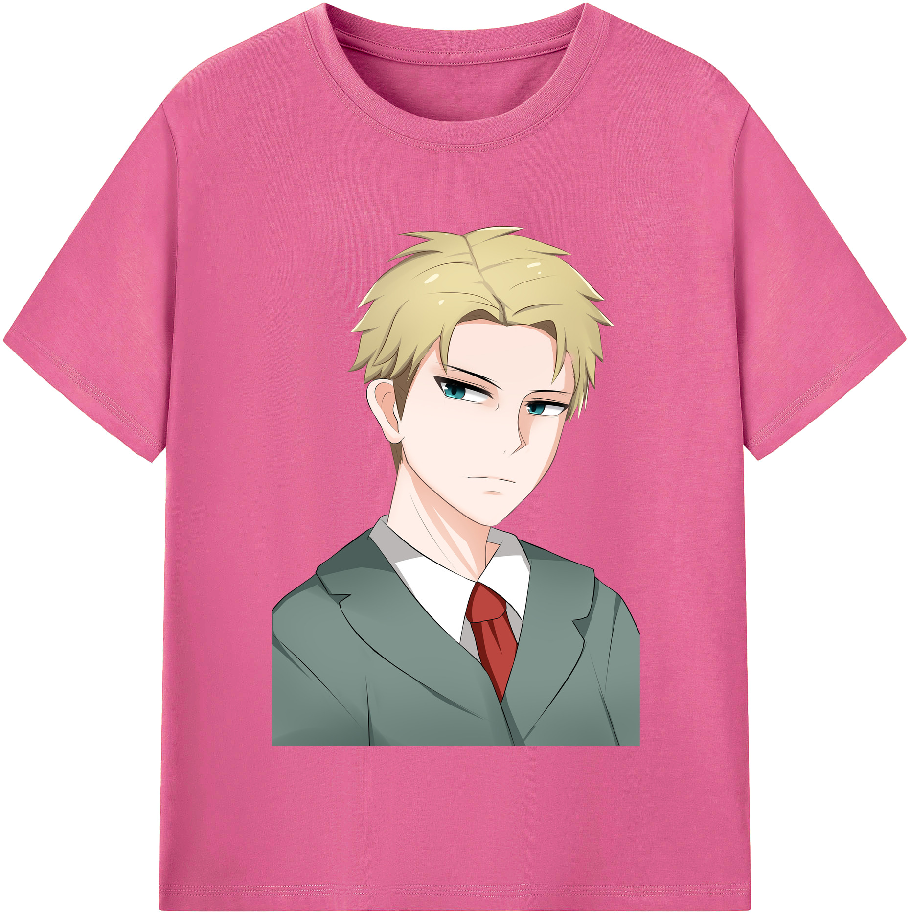 （画像用） SPY×FAMILY间谍家家酒 レディースカジュアルプリントTシャツ（綿100％）