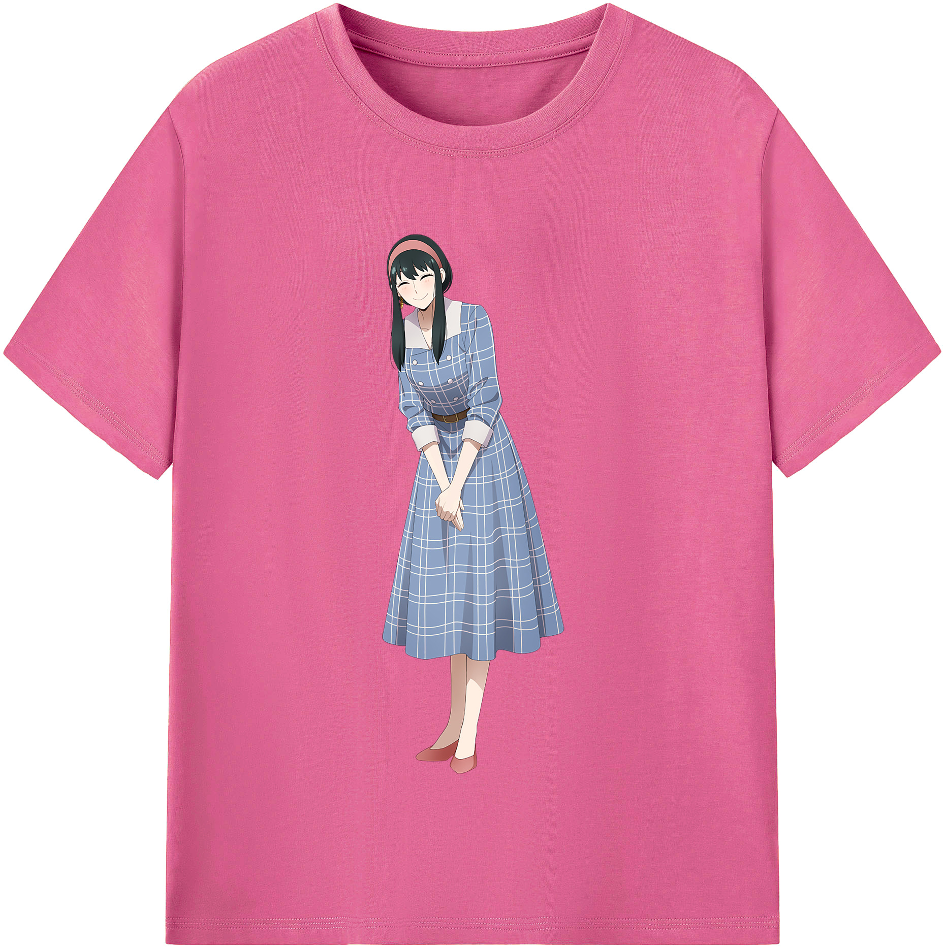 （画像用） SPY×FAMILY间谍家家酒 レディースカジュアルプリントTシャツ（綿100％）