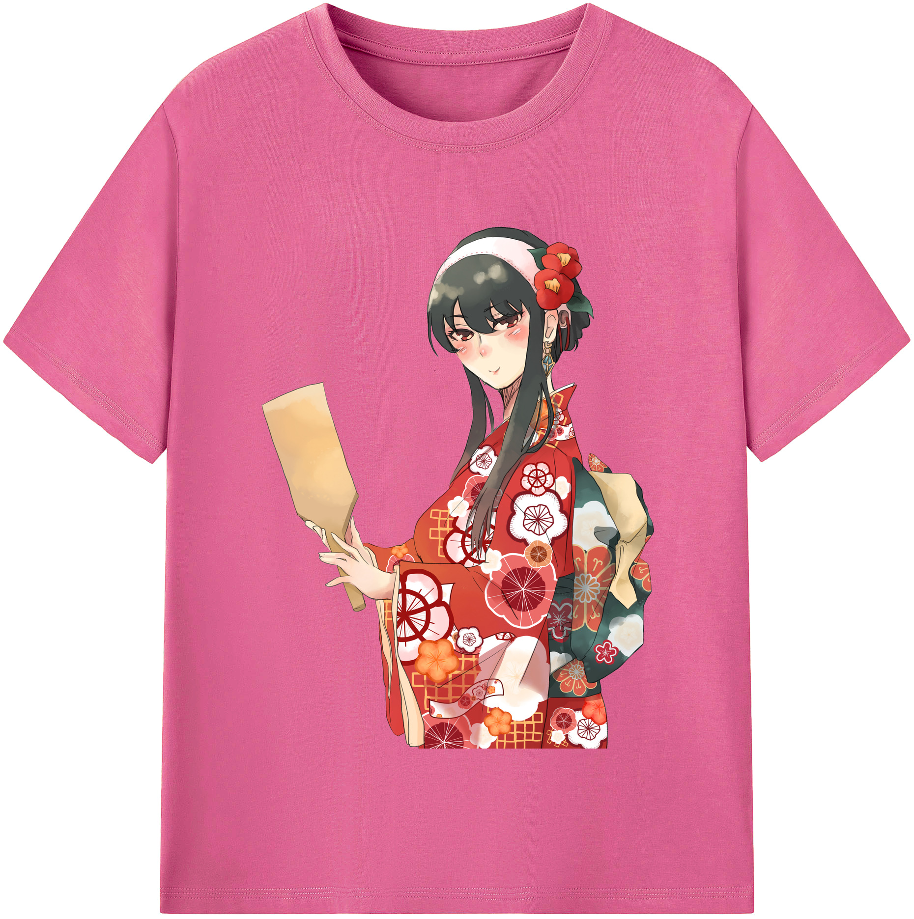 （画像用） SPY×FAMILY间谍家家酒 レディースカジュアルプリントTシャツ（綿100％）