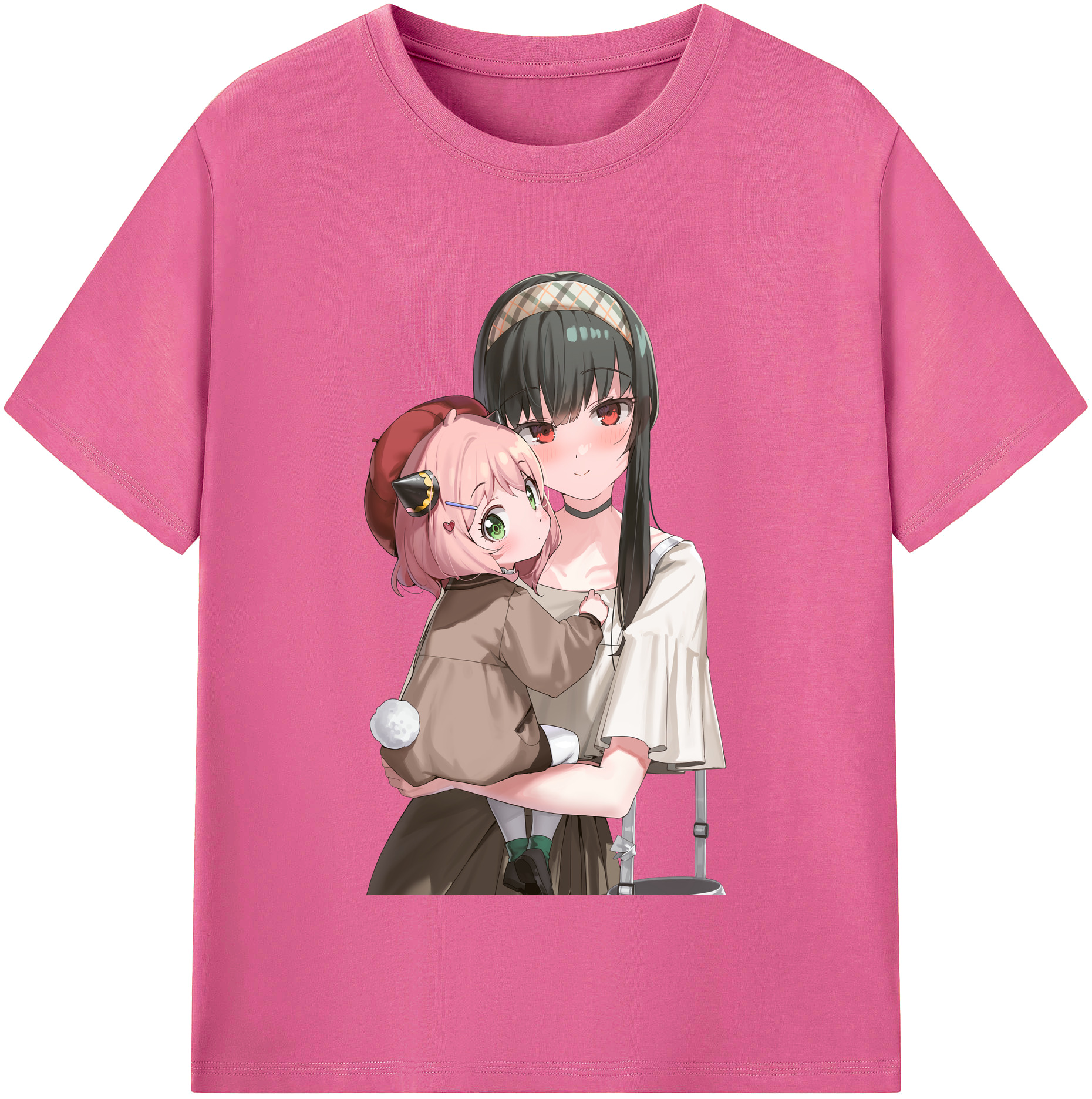 （画像用） SPY×FAMILY间谍家家酒 レディースカジュアルプリントTシャツ（綿100％）