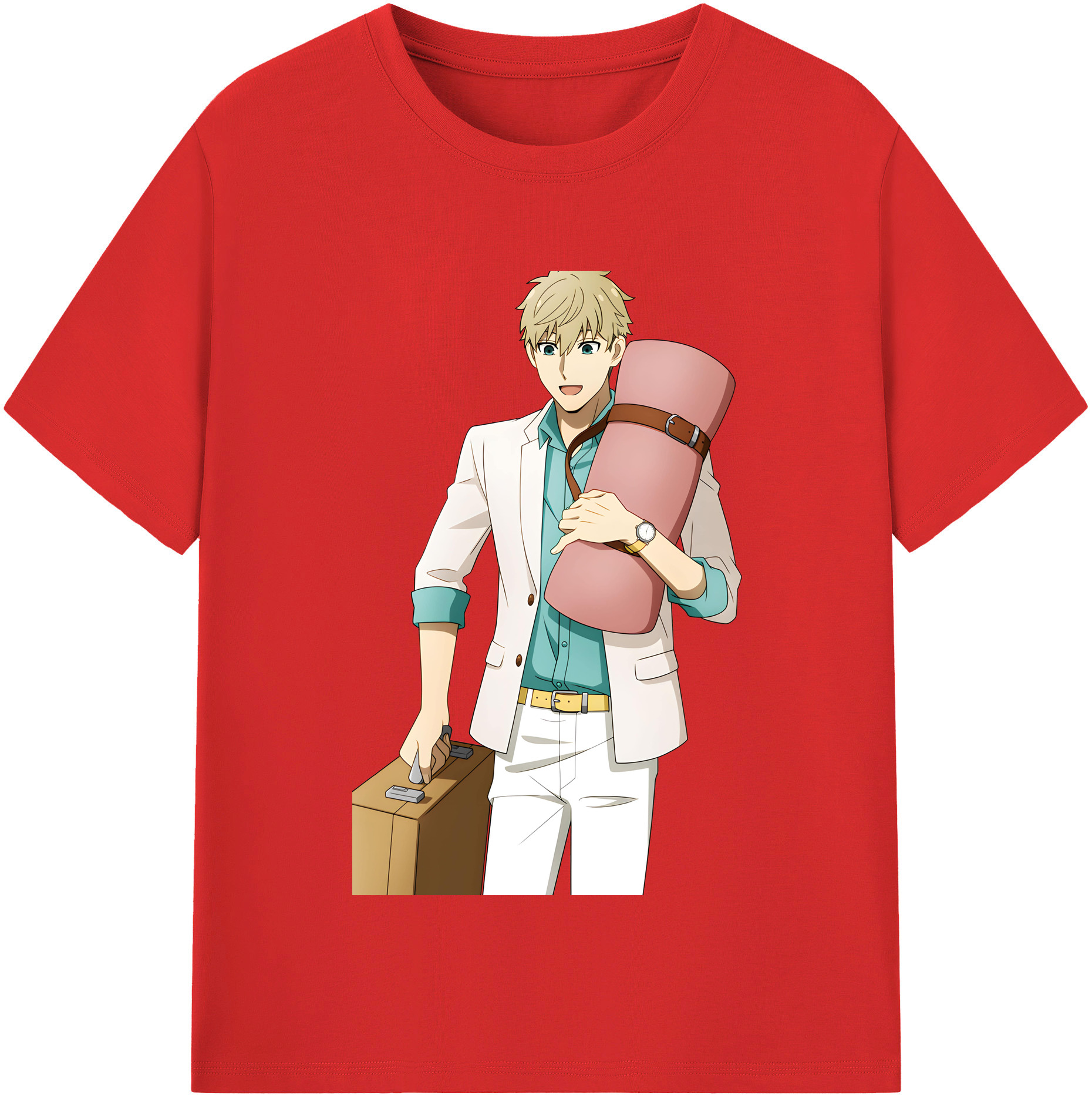 （画像用） SPY×FAMILY间谍家家酒 レディースカジュアルプリントTシャツ（綿100％）