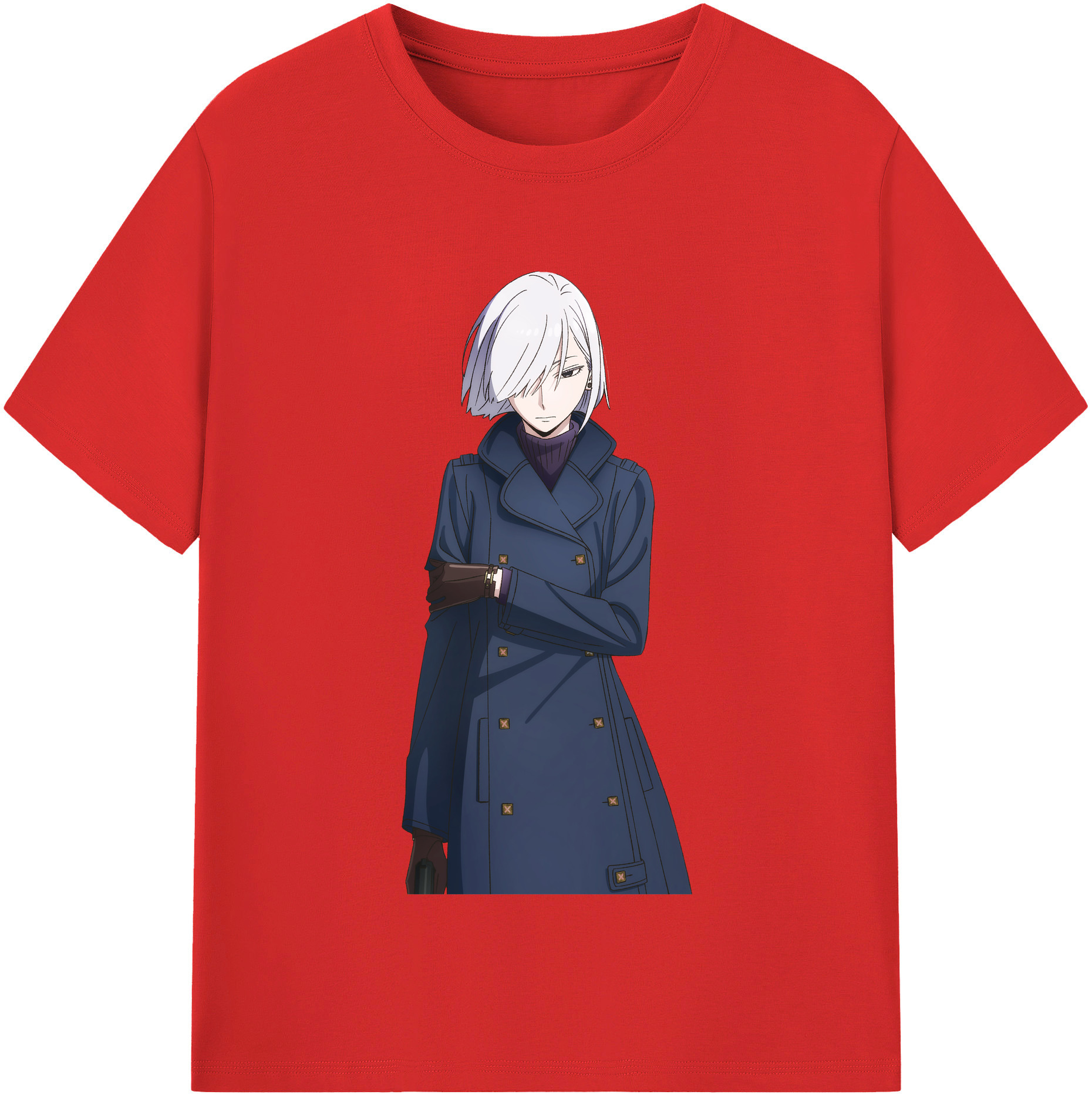（画像用） SPY×FAMILY间谍家家酒 レディースカジュアルプリントTシャツ（綿100％）