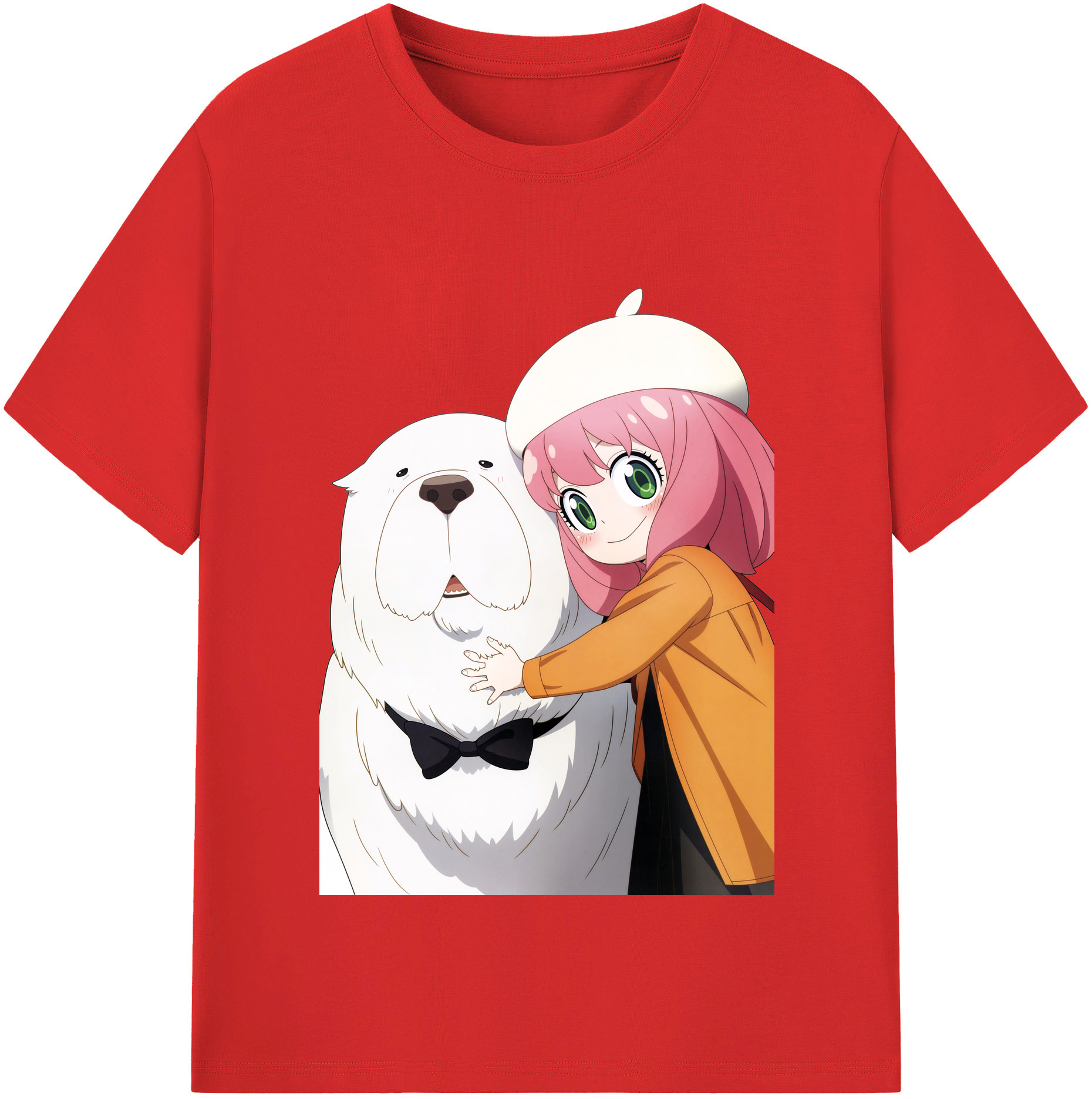 （画像用） SPY×FAMILY间谍家家酒 レディースカジュアルプリントTシャツ（綿100％）