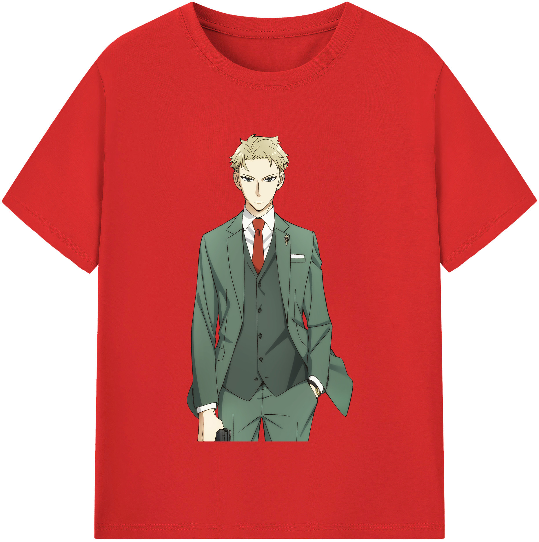 （画像用） SPY×FAMILY间谍家家酒 レディースカジュアルプリントTシャツ（綿100％）