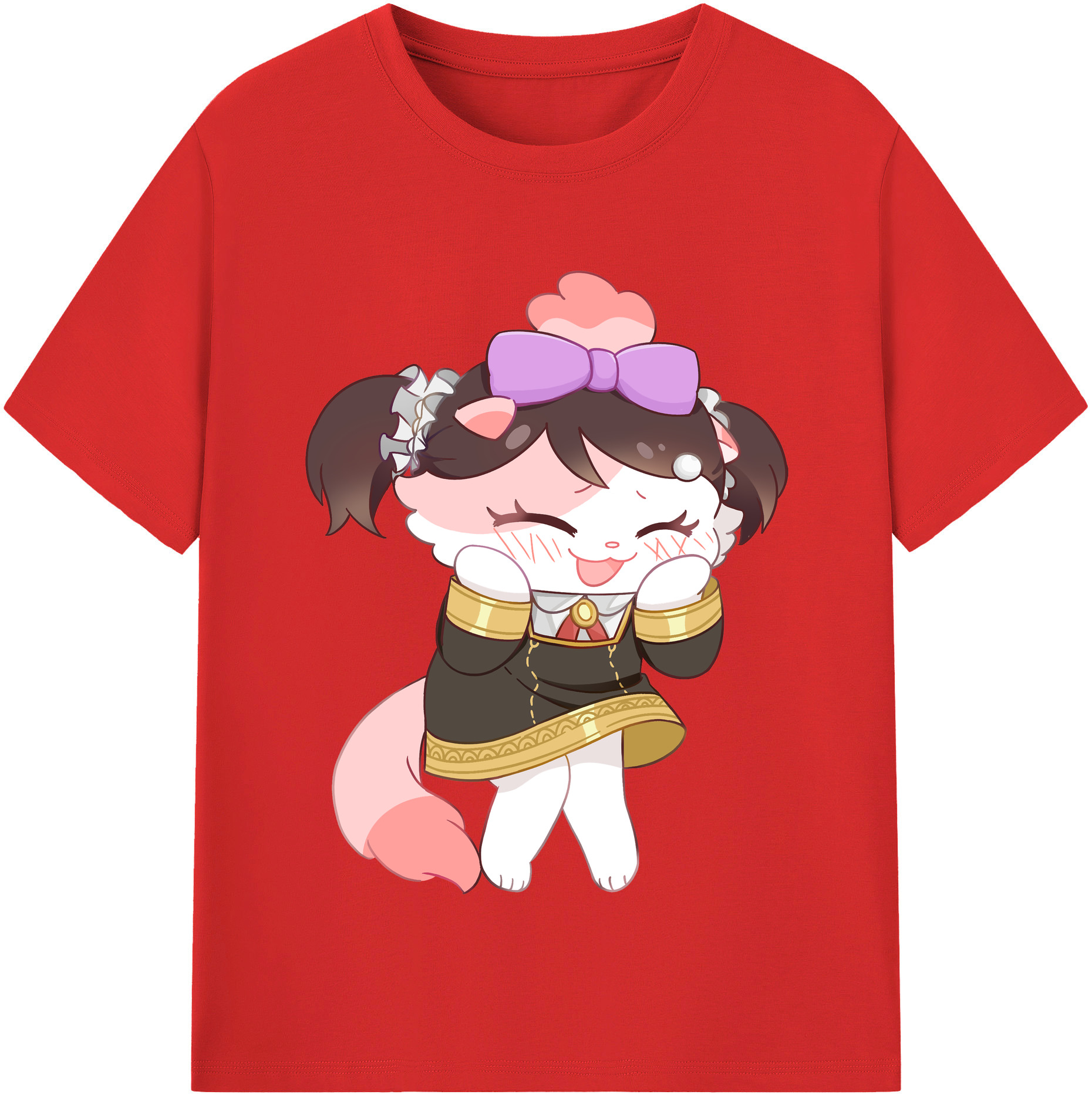 （画像用） SPY×FAMILY间谍家家酒 レディースカジュアルプリントTシャツ（綿100％）