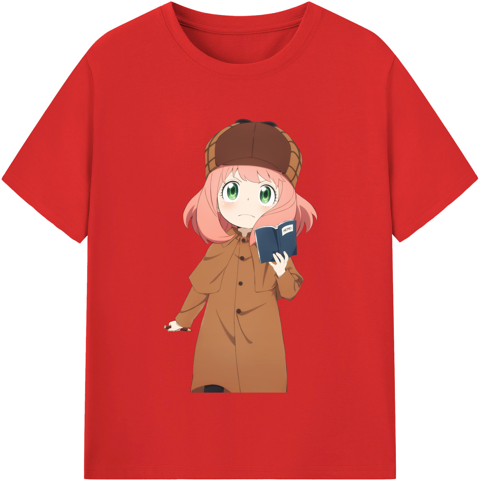 （画像用） SPY×FAMILY间谍家家酒 レディースカジュアルプリントTシャツ（綿100％）