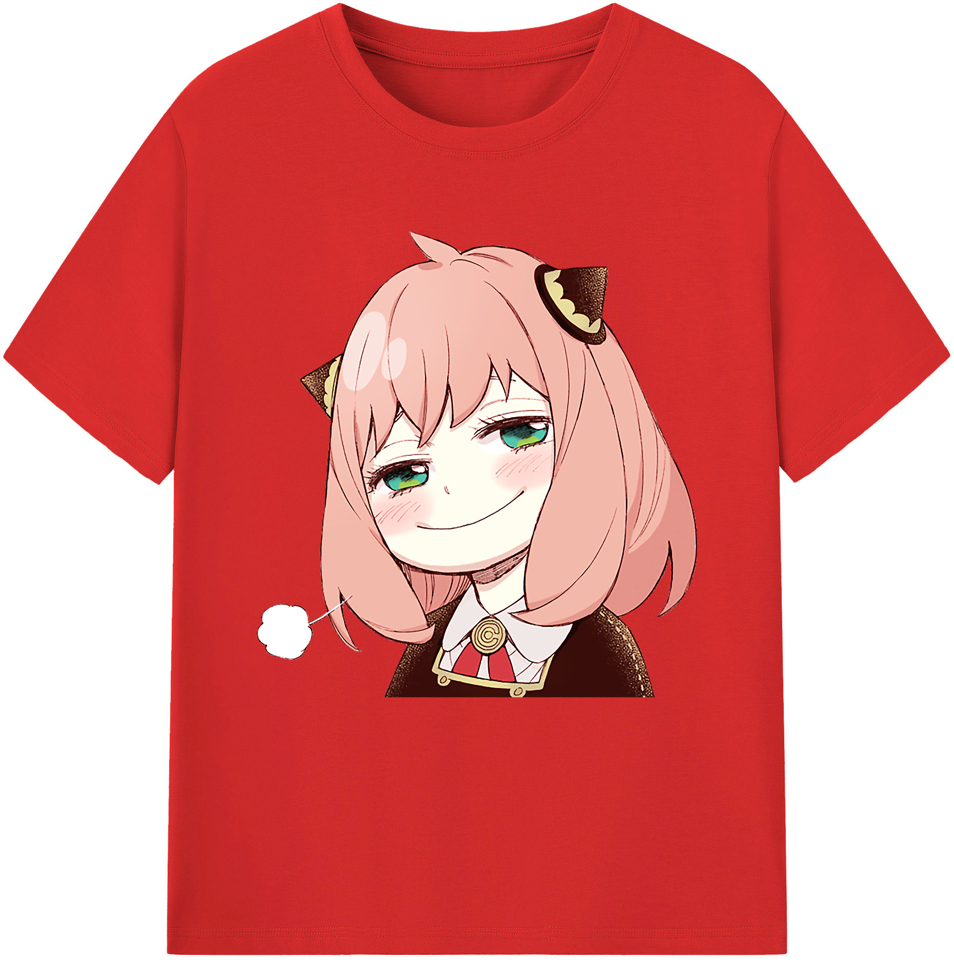 （画像用） SPY×FAMILY间谍家家酒 レディースカジュアルプリントTシャツ（綿100％）