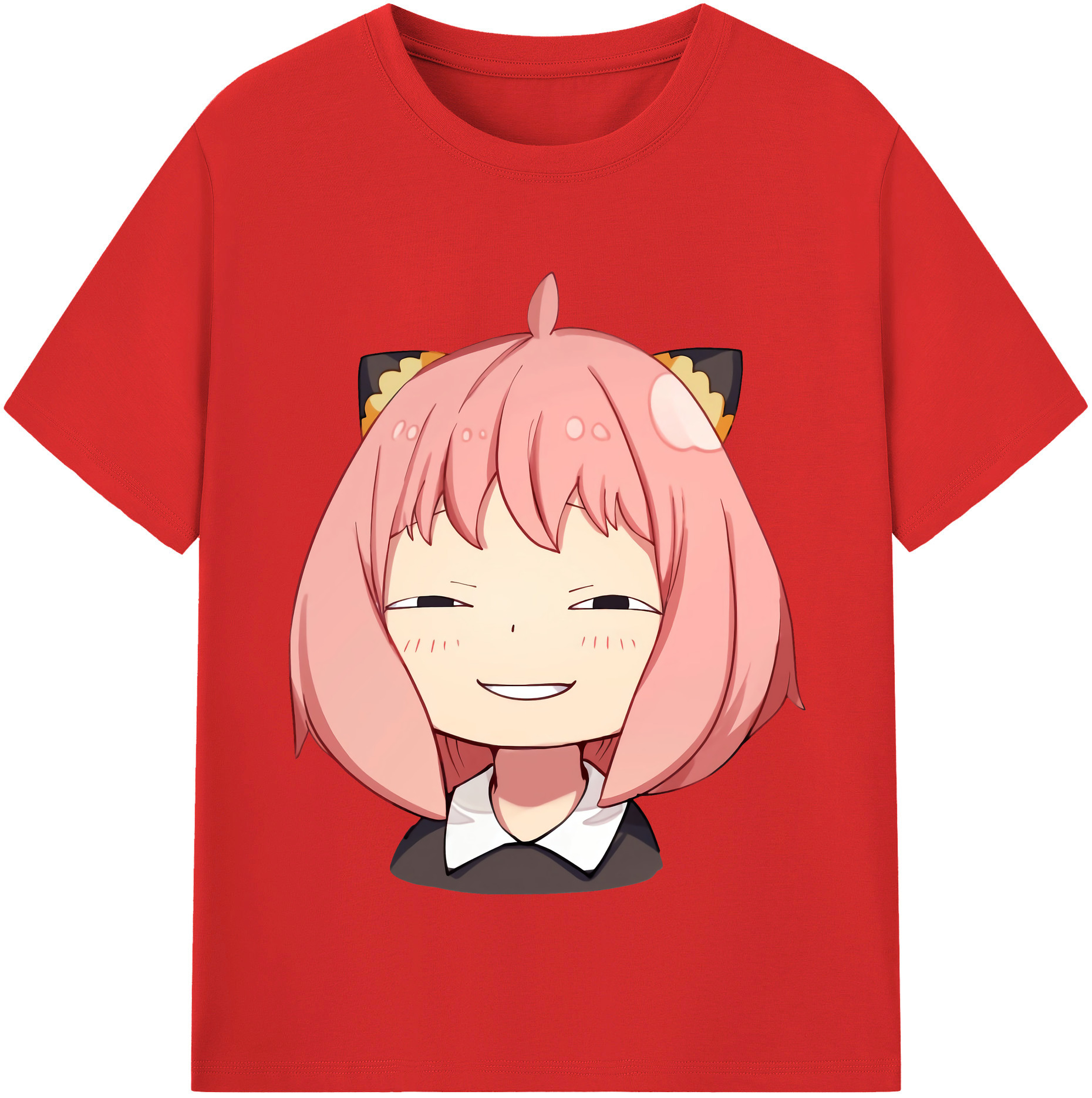 （画像用） SPY×FAMILY间谍家家酒 レディースカジュアルプリントTシャツ（綿100％）