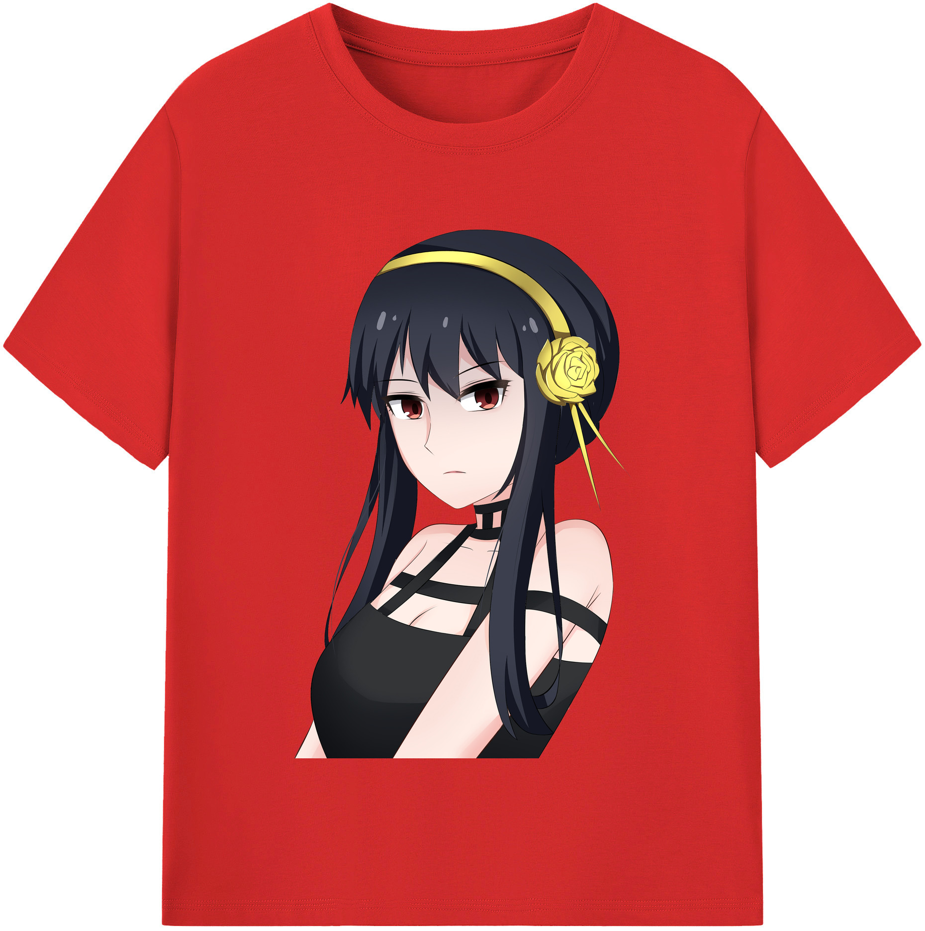 （画像用） SPY×FAMILY间谍家家酒 レディースカジュアルプリントTシャツ（綿100％）