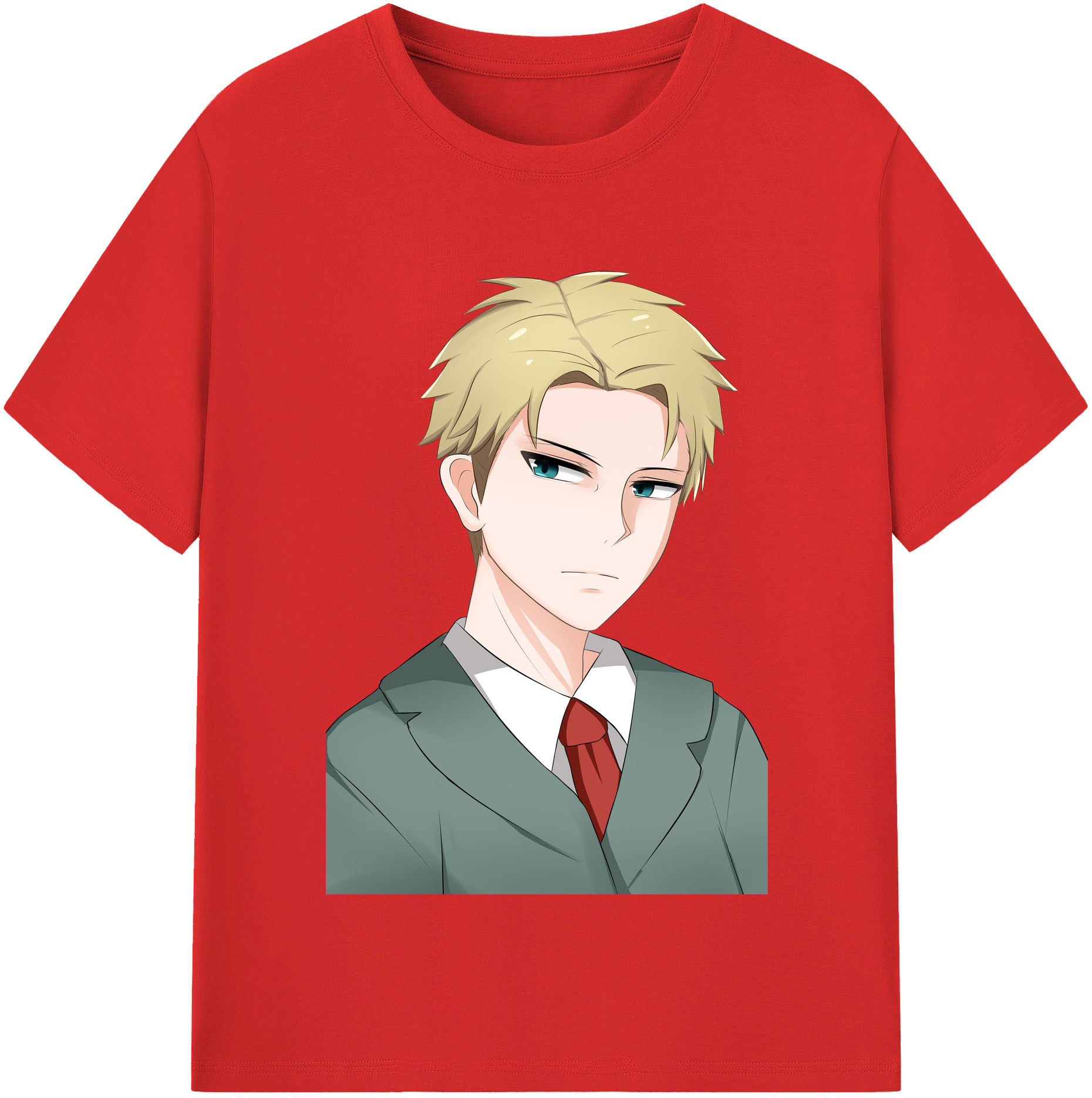 （画像用） SPY×FAMILY间谍家家酒 レディースカジュアルプリントTシャツ（綿100％）