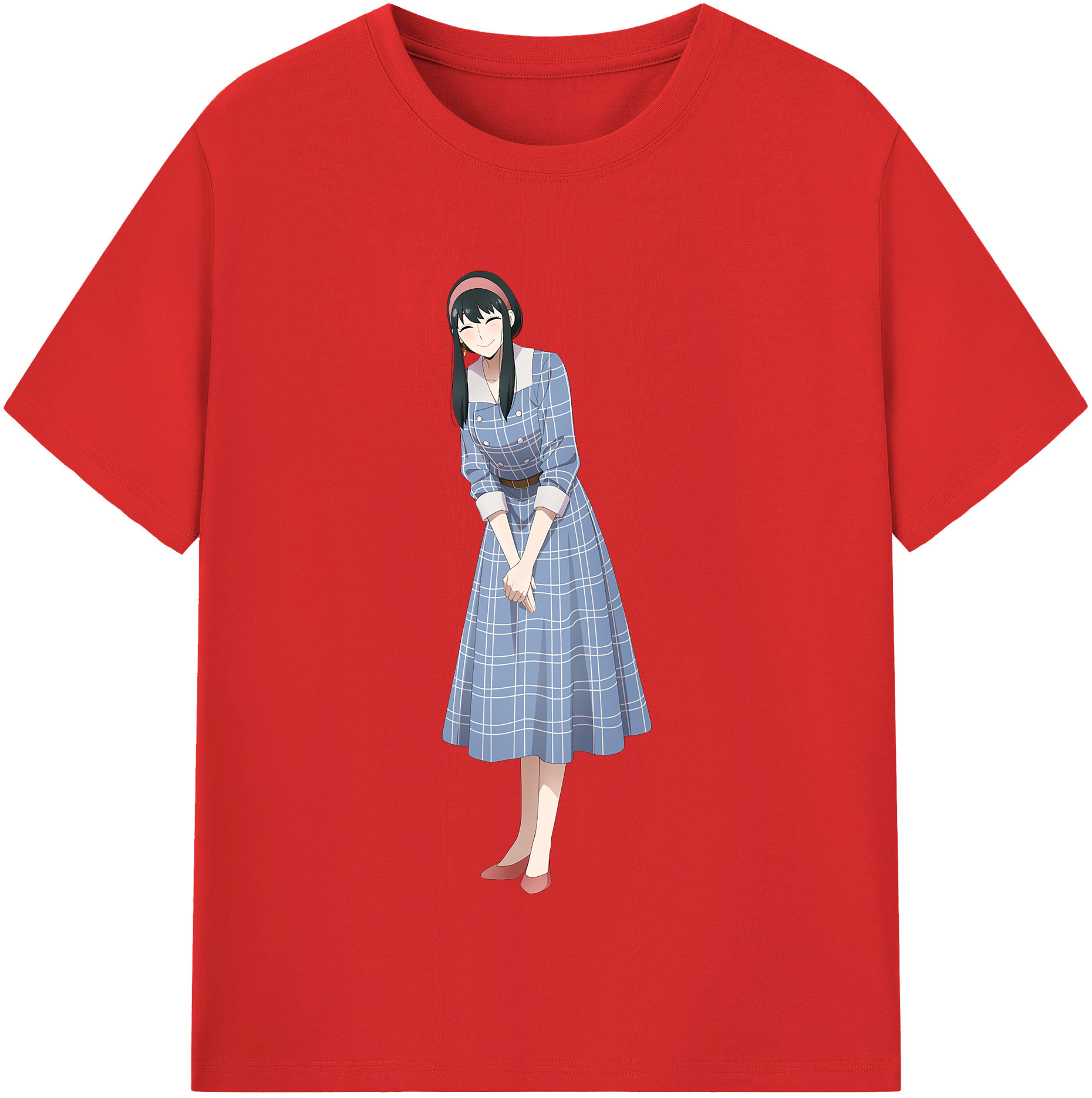 （画像用） SPY×FAMILY间谍家家酒 レディースカジュアルプリントTシャツ（綿100％）